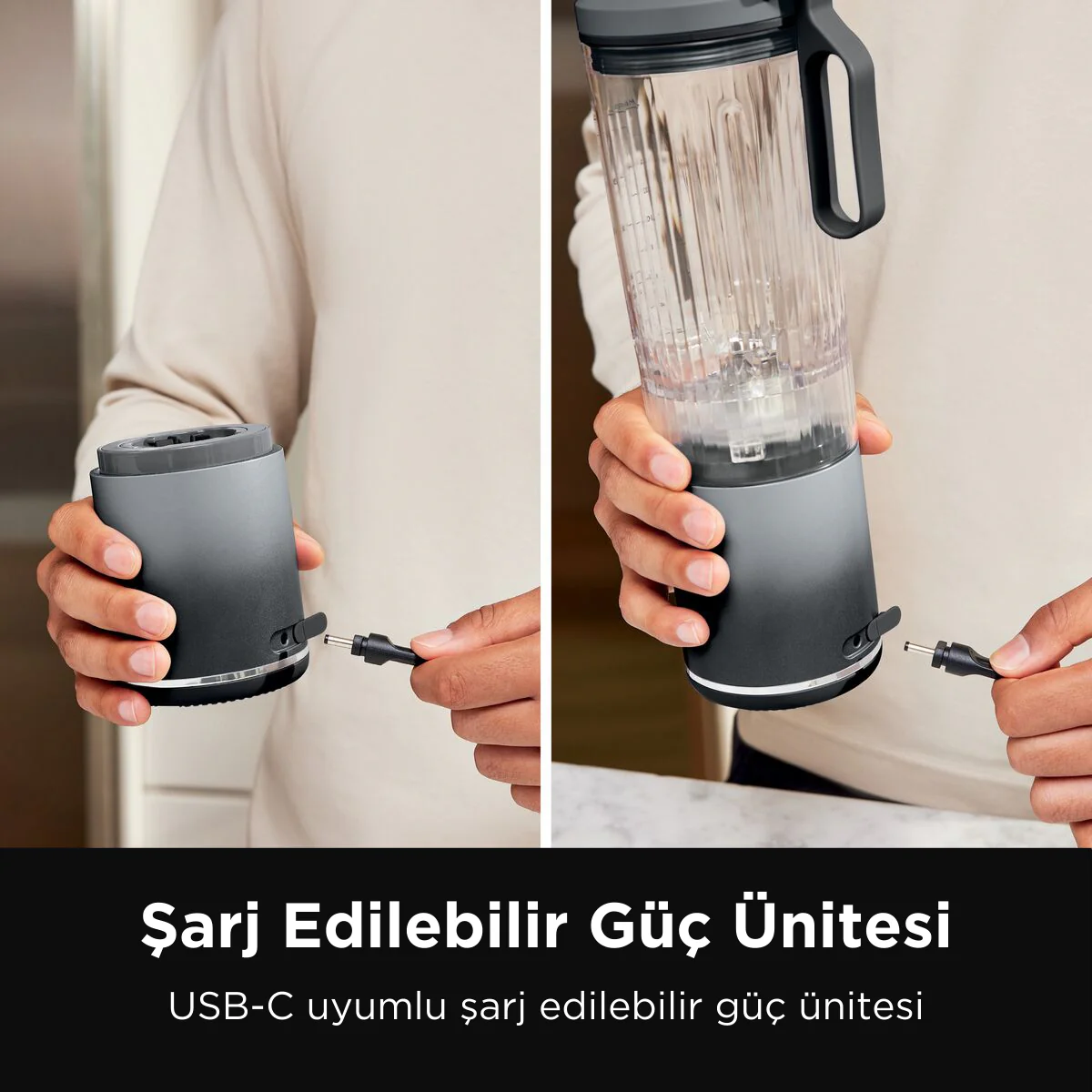 Ninja Blast Max Taşınabilir Blender - Gri - Image 6
