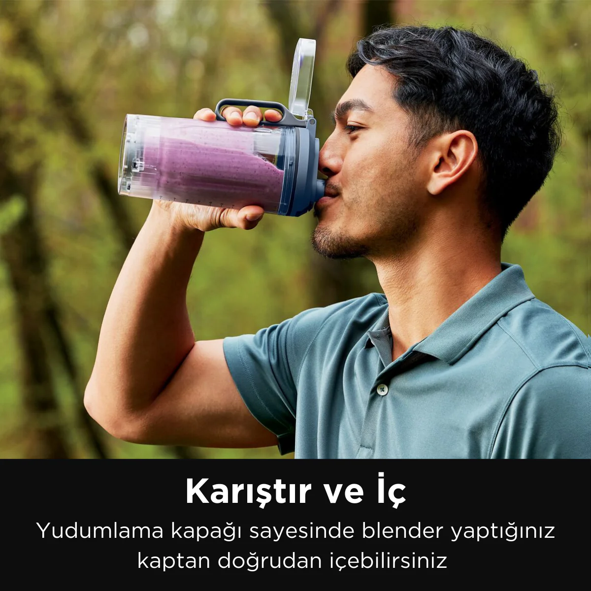 Ninja Blast Max Taşınabilir Blender - Mavi - Image 7