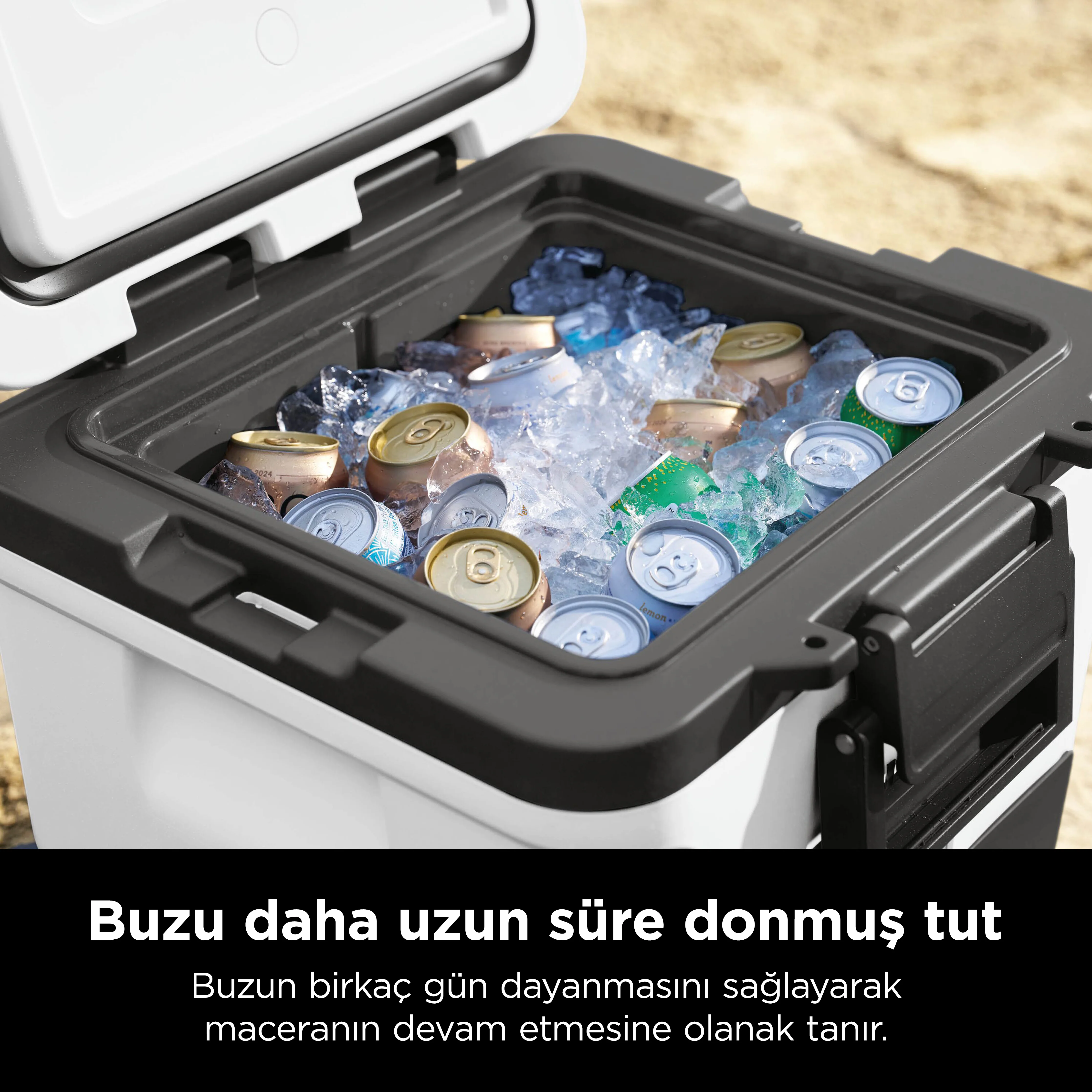 Ninja FrostVault Tekerlekli Cooler 28 Litre - Beyaz - Image 6