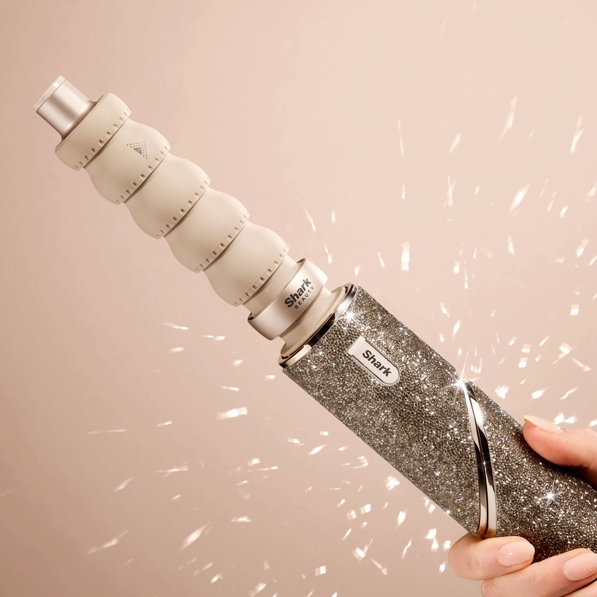 Shark FlexStyle Sparkle 5-in-1 Saç Kurutma & Şekillendirme Sistemi - Champagne Diamond Limited Edition - Image 8