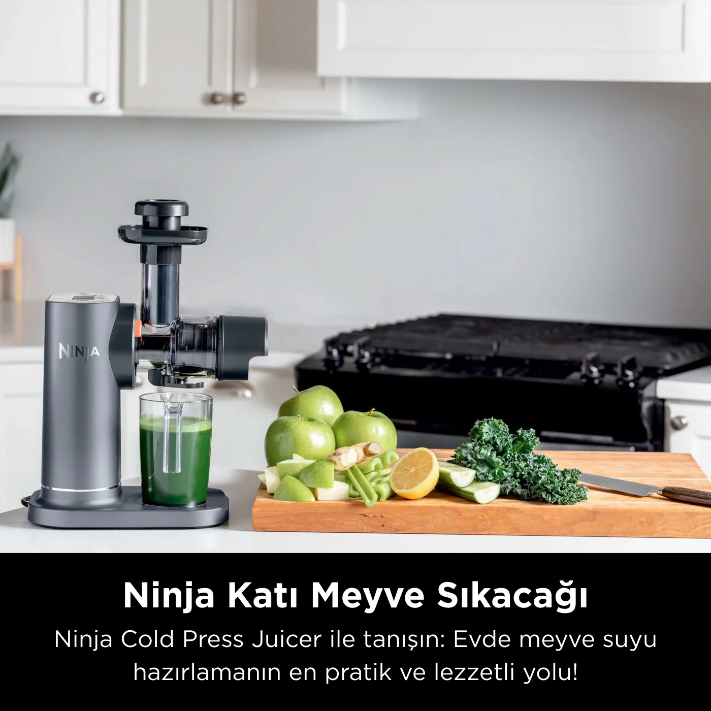 Ninja Cold Press Juicer - Katı Meyve Sıkacağı - Image 4