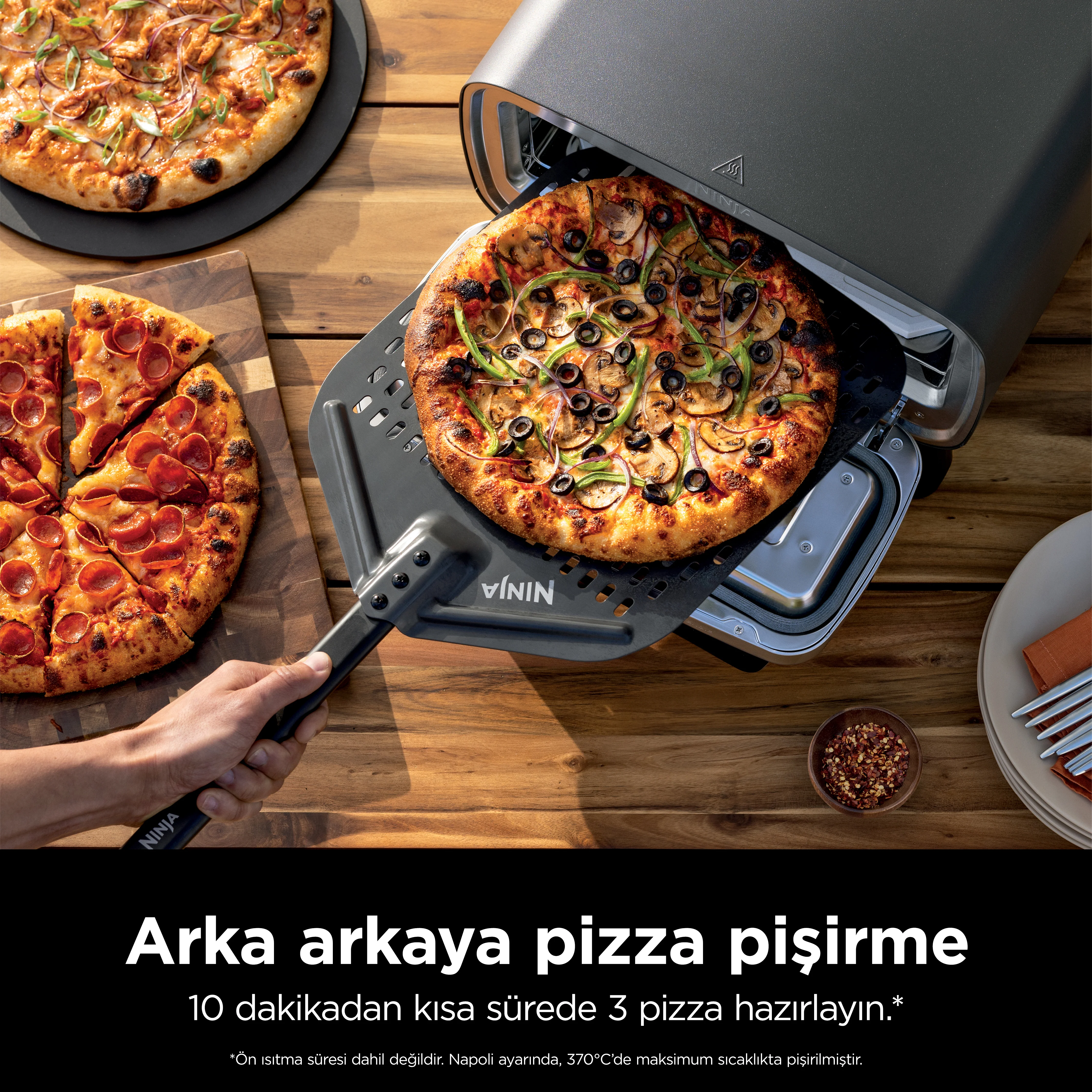 Ninja Artisan Elektrikli Outdoor Pizza Fırını - Image 8