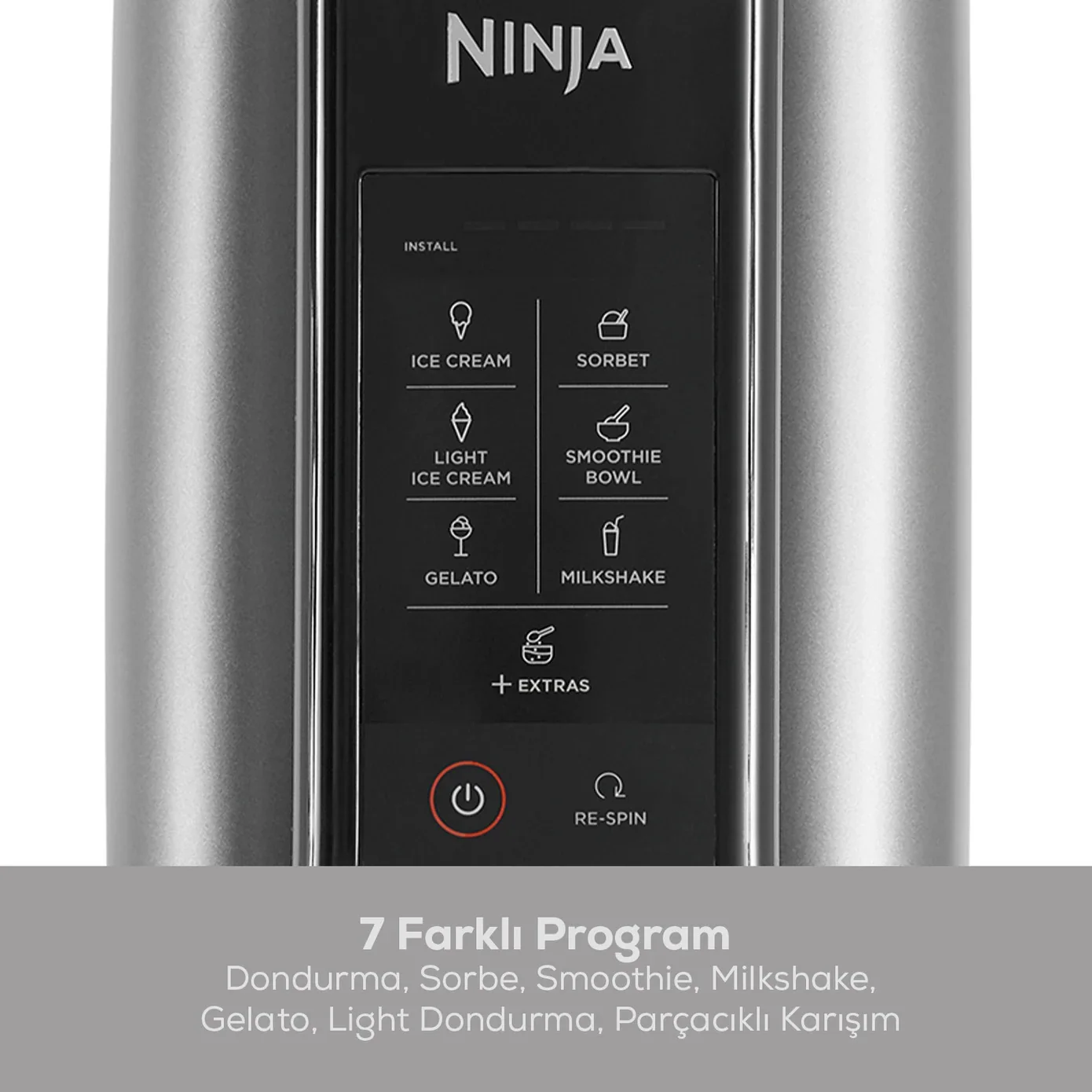 Ninja CREAMi 7-in-1 Dondurma Makinesi - Image 4