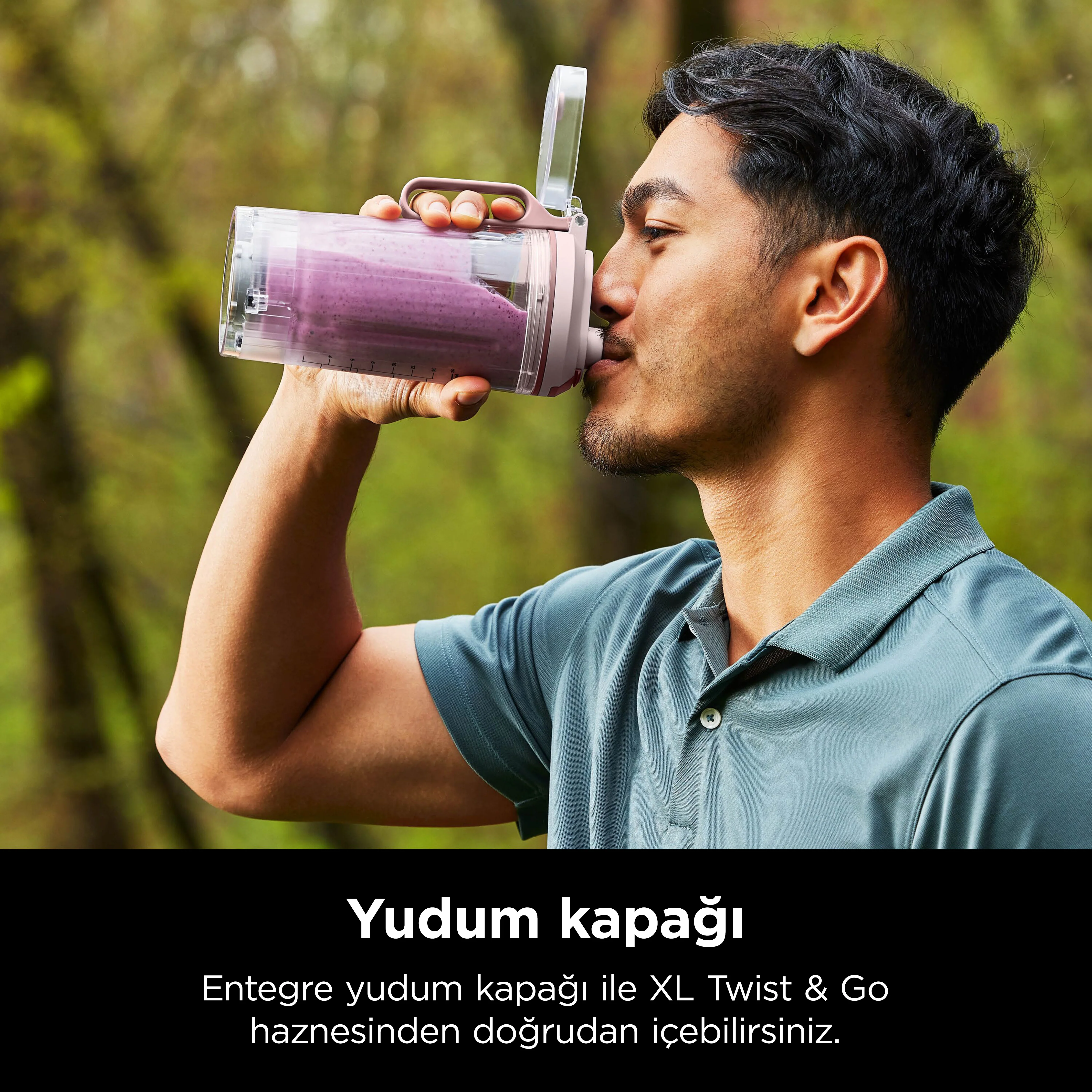 Ninja Blast Max Taşınabilir Blender - Pembe - Image 9