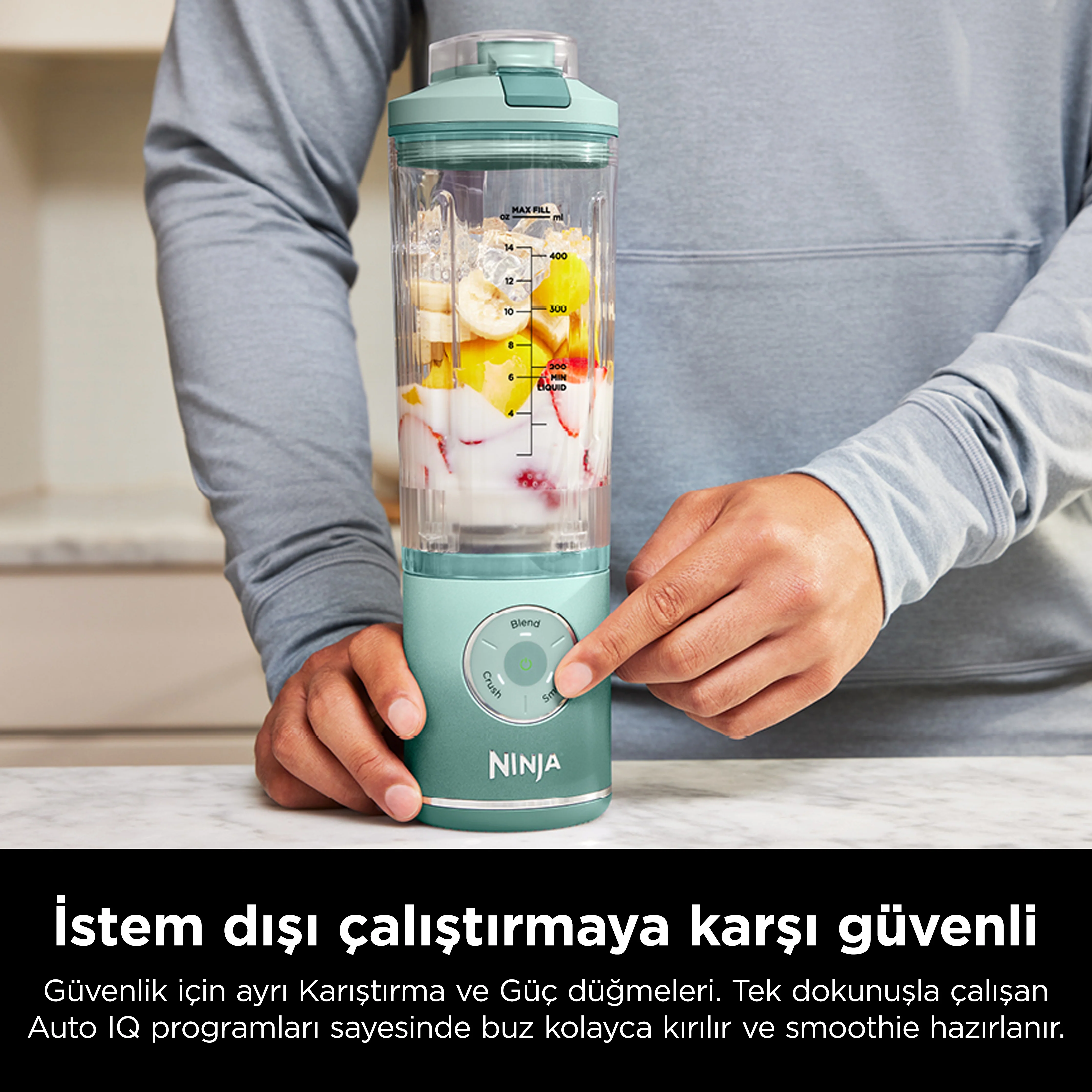 Ninja Blast Max Taşınabilir Blender - Yeşil - Image 5