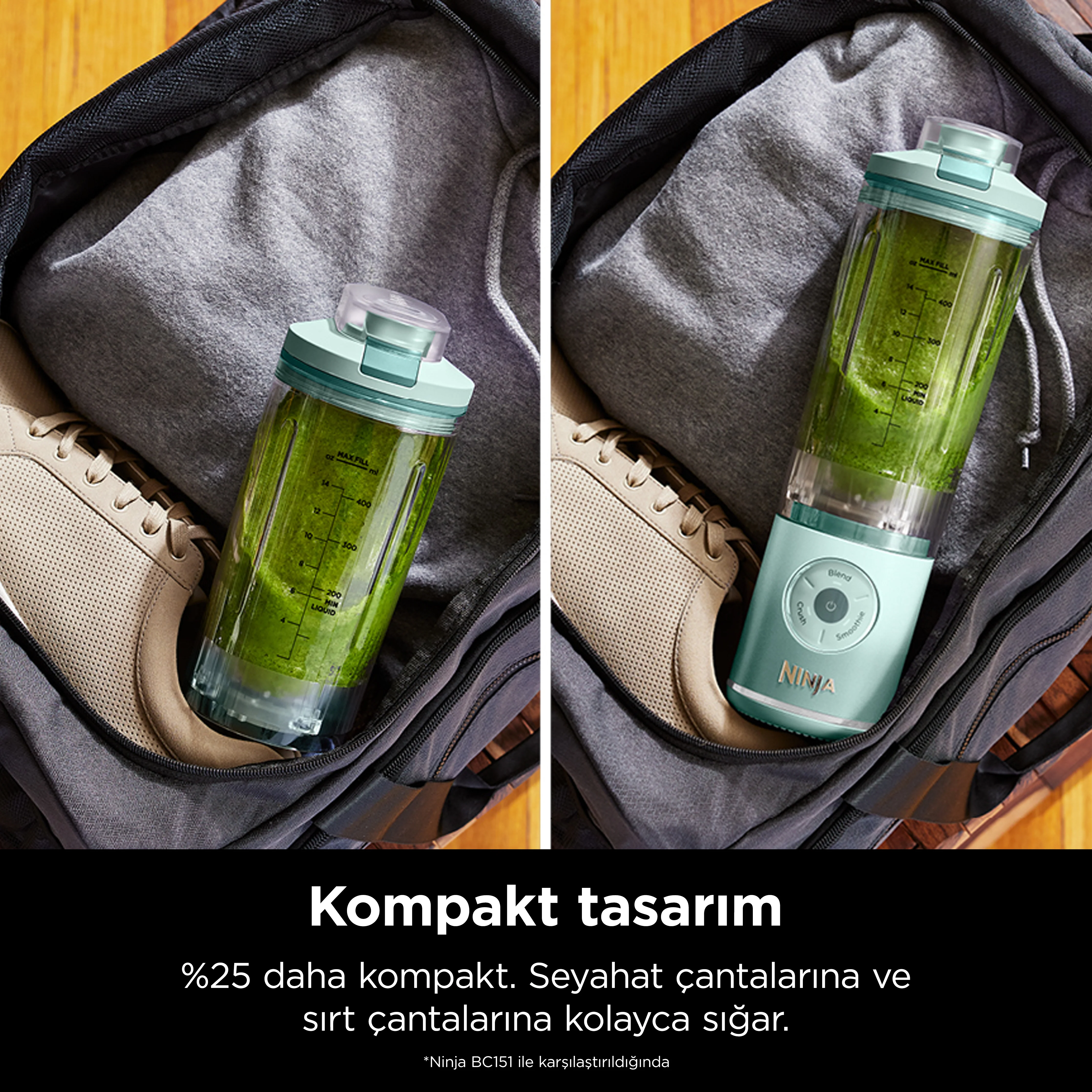 Ninja Blast Max Taşınabilir Blender - Yeşil - Image 6