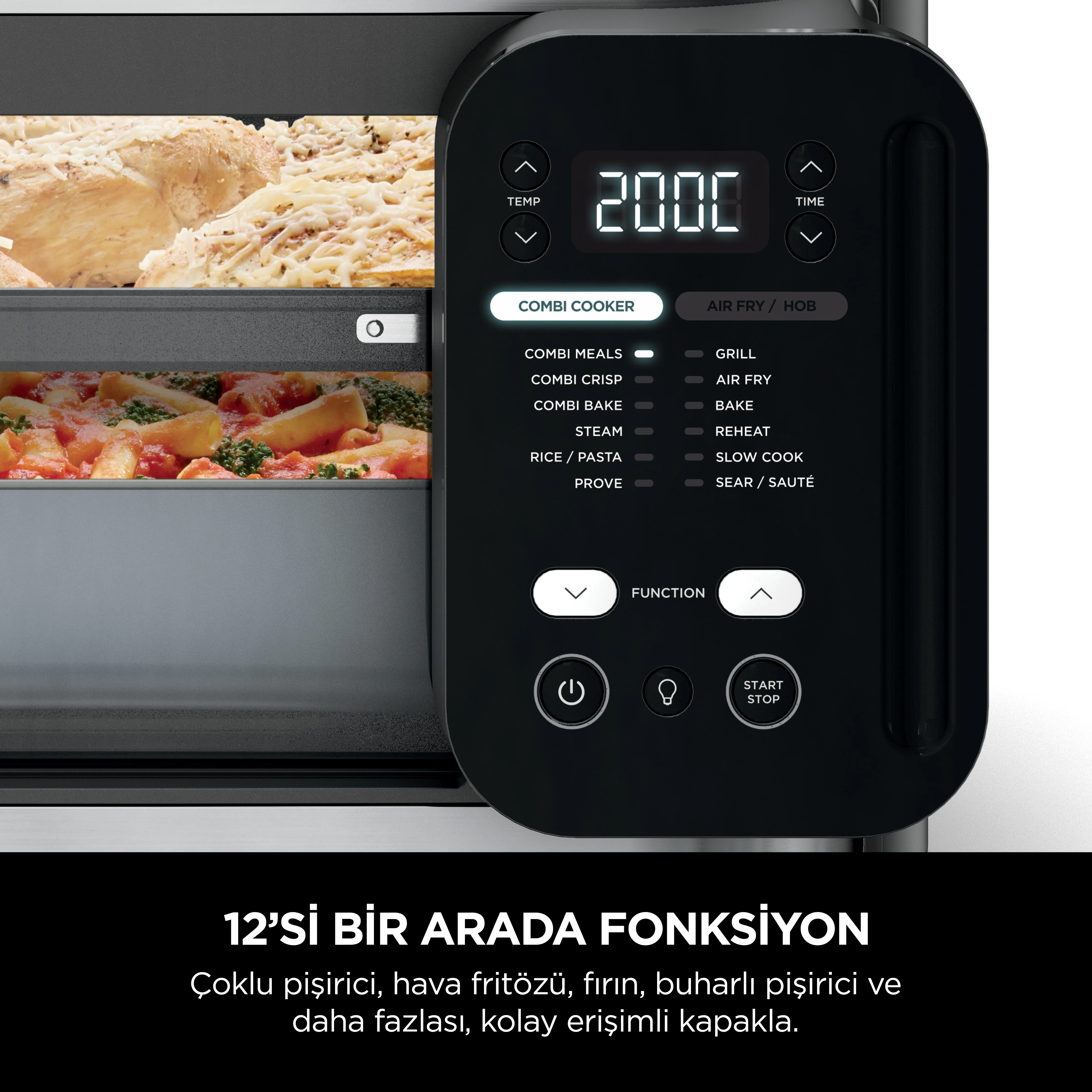 Ninja Combi All-in-One Multicooker, Fırın ve Az Yağlı Pişirici 12,5 L - Image 3