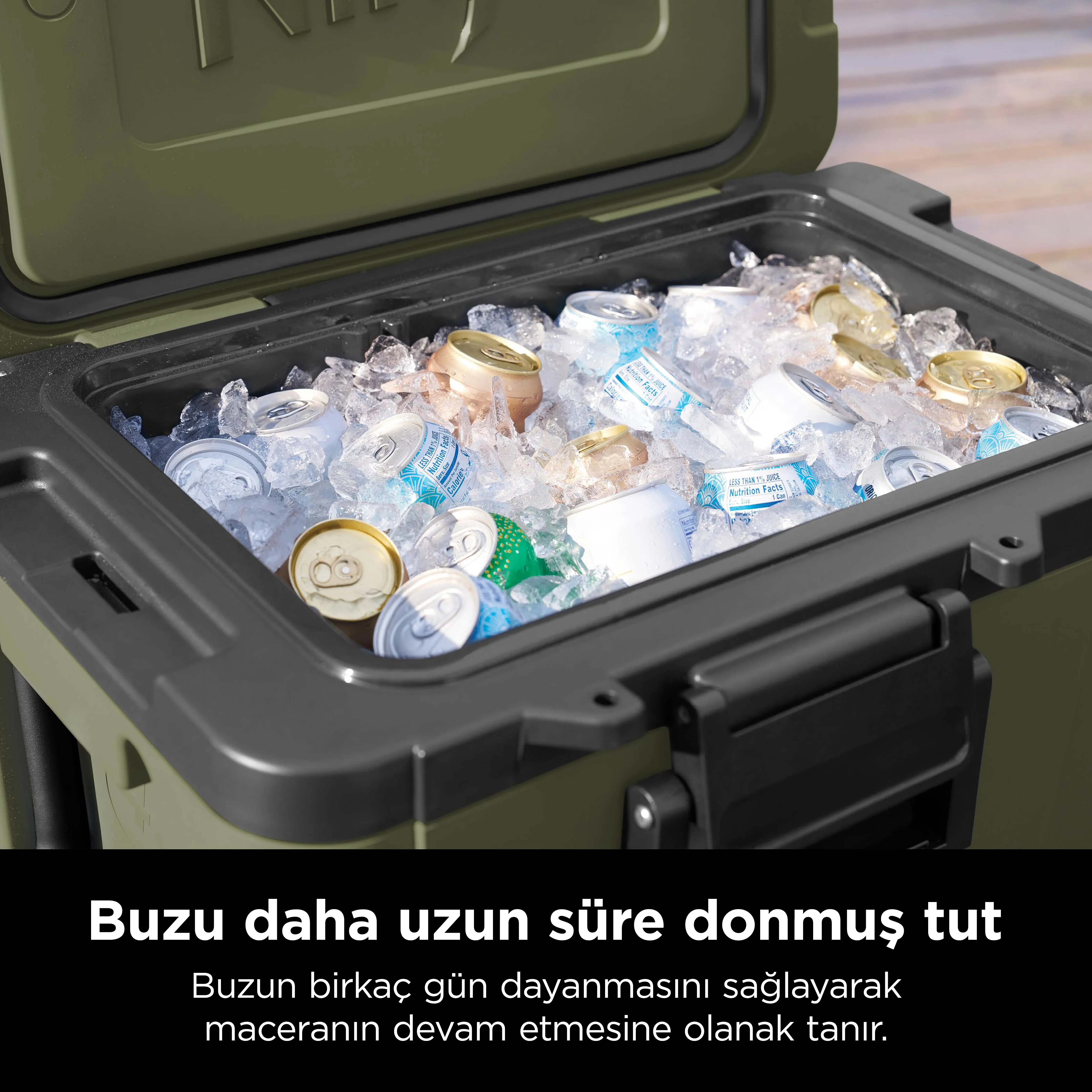 Ninja FrostVault Tekerlekli Cooler 42 Litre - Haki - Image 9