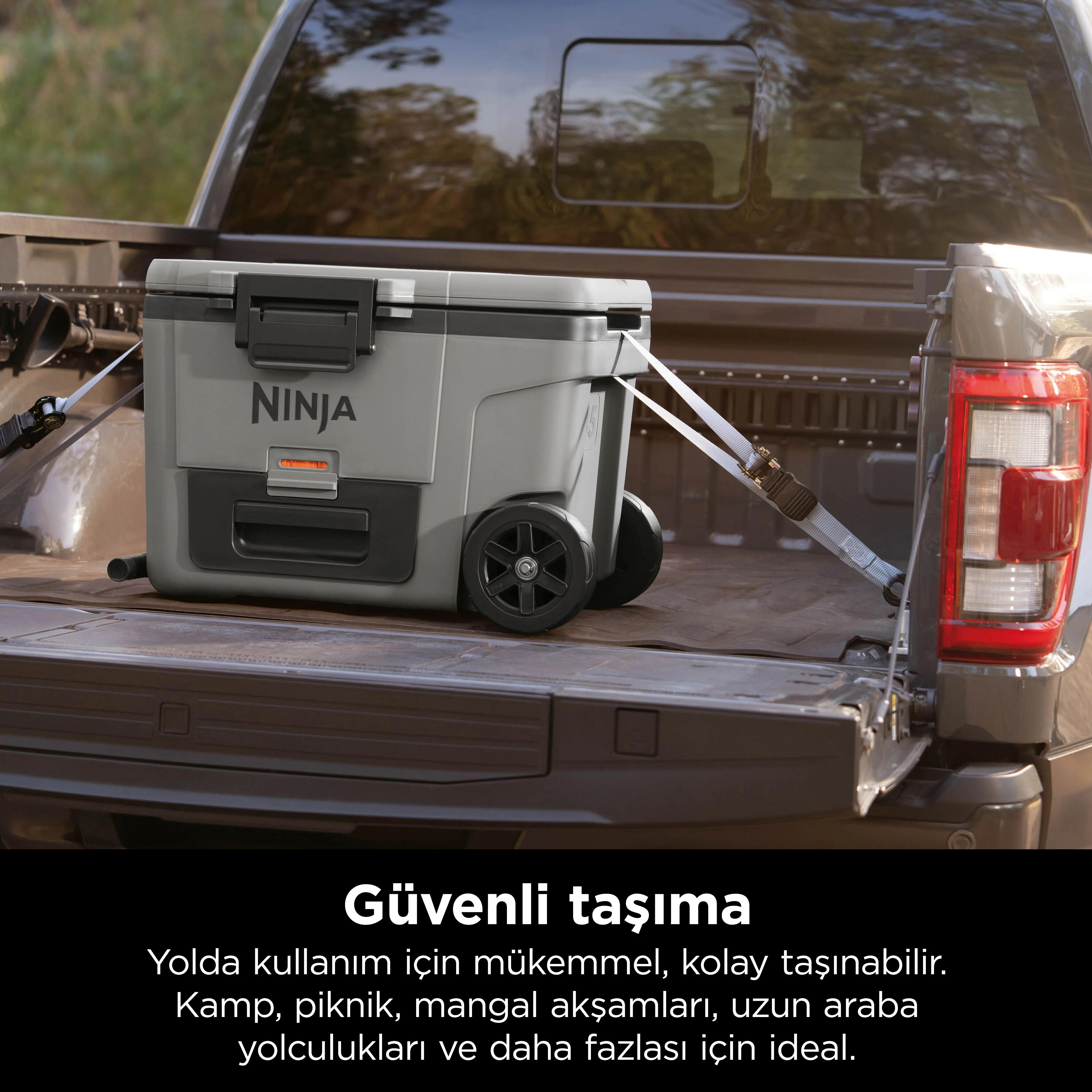 Ninja FrostVault Tekerlekli Cooler 42 Litre - Gri - Image 6