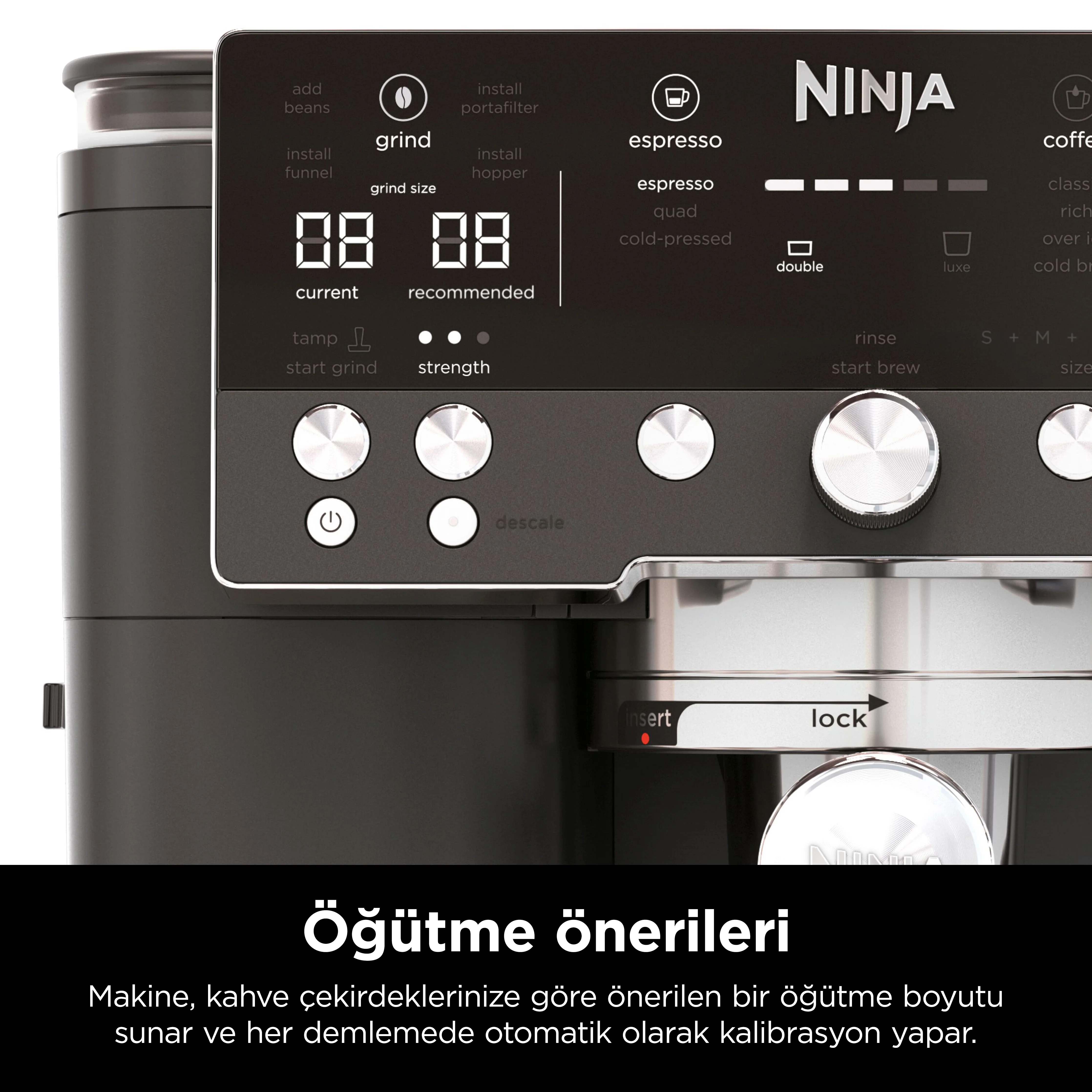 Ninja Luxe Café Premier Espresso Makinesi - Siyah - Image 4