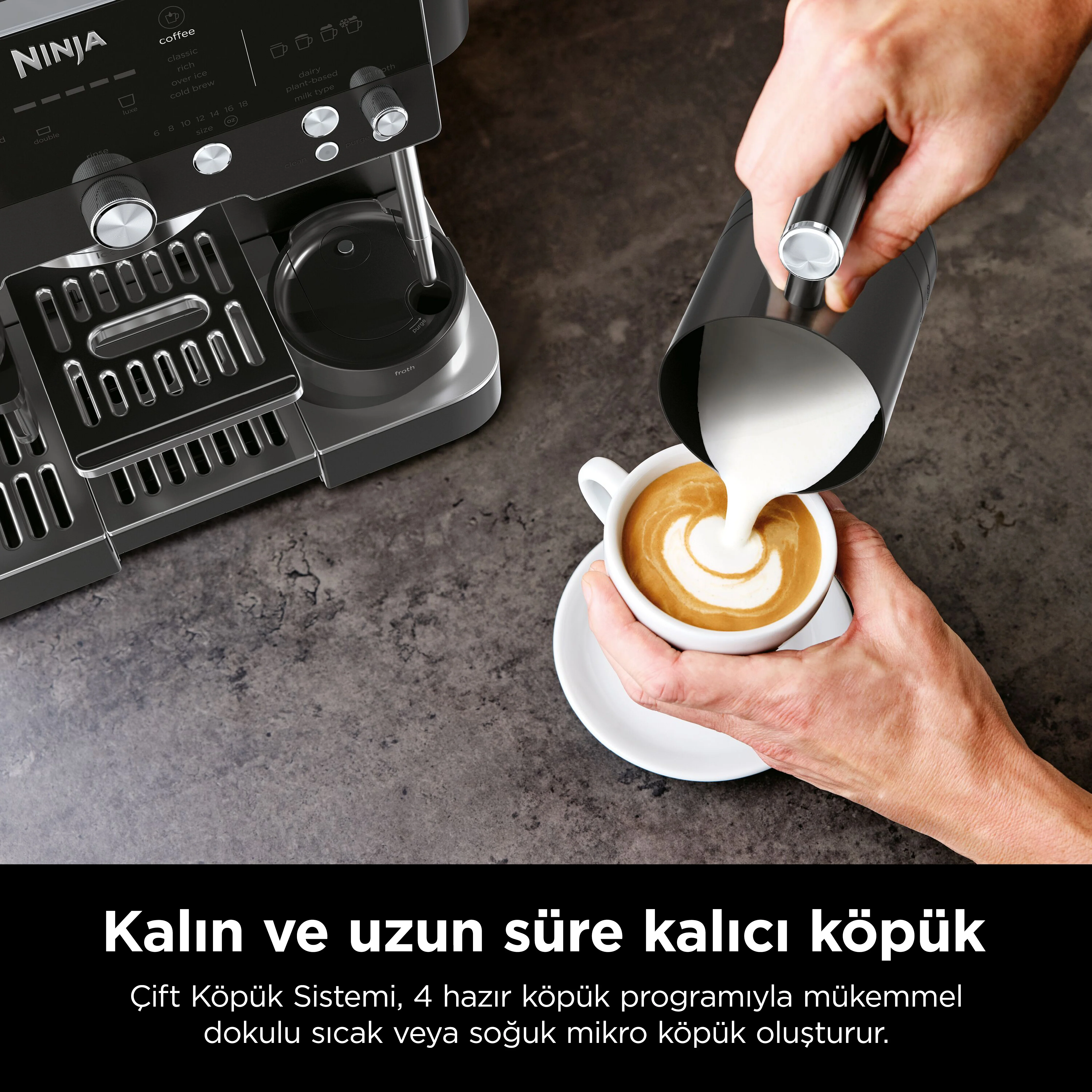 Ninja Luxe Café Premier Espresso Makinesi - Siyah - Image 7