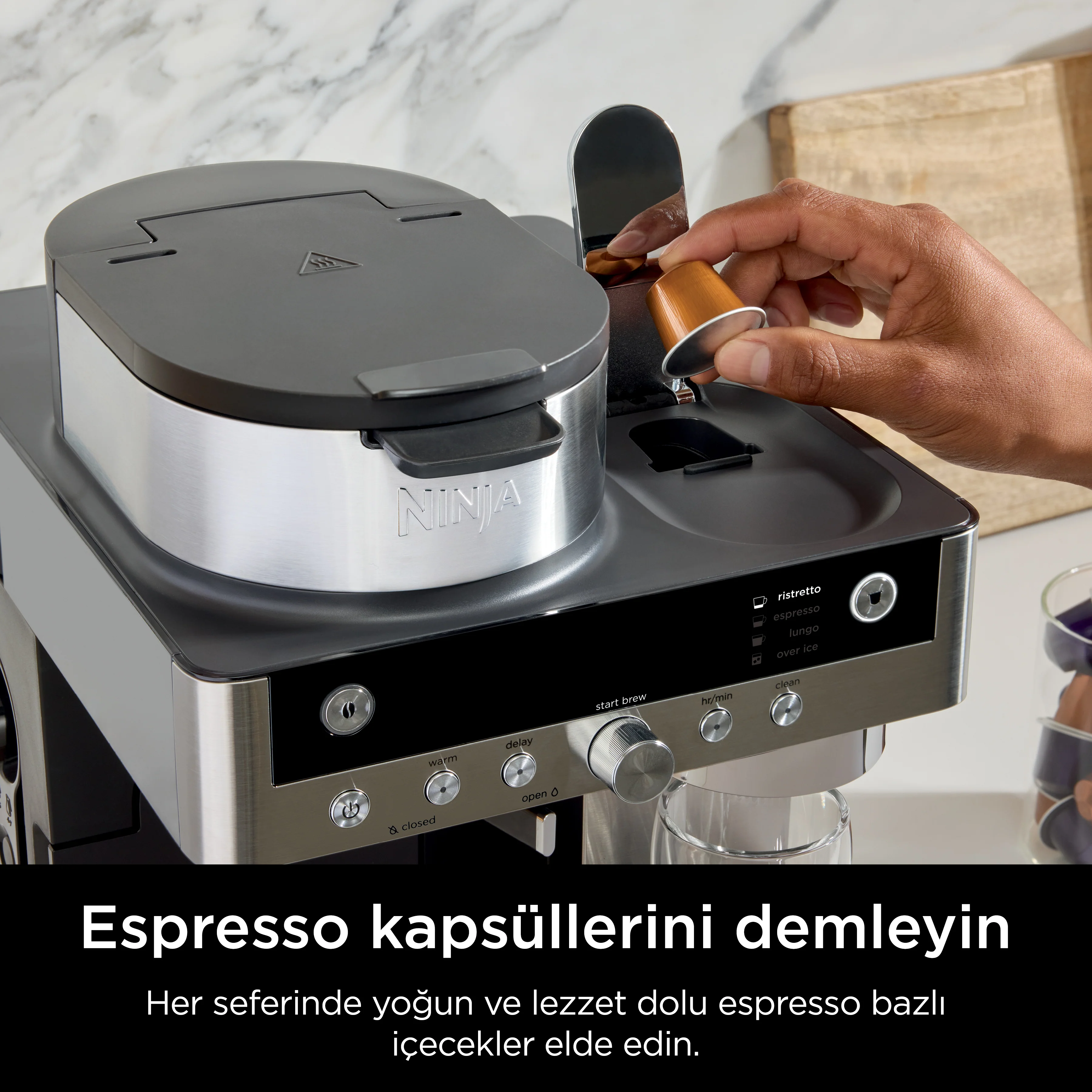 Ninja Prestige Dualbrew Filtre ve Kapsül Kahve Makinesi - Image 6