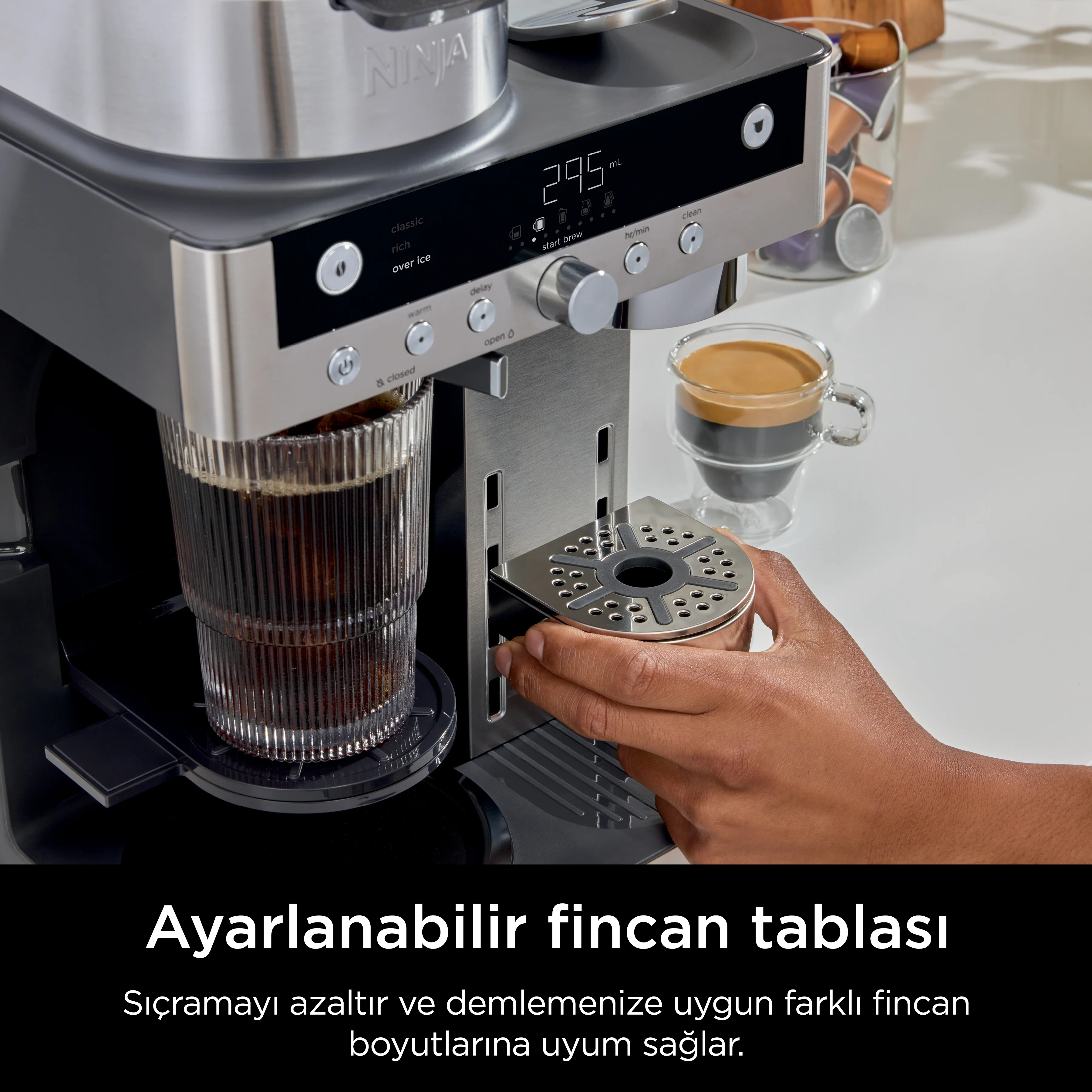 Ninja Prestige Dualbrew Filtre ve Kapsül Kahve Makinesi - Image 7