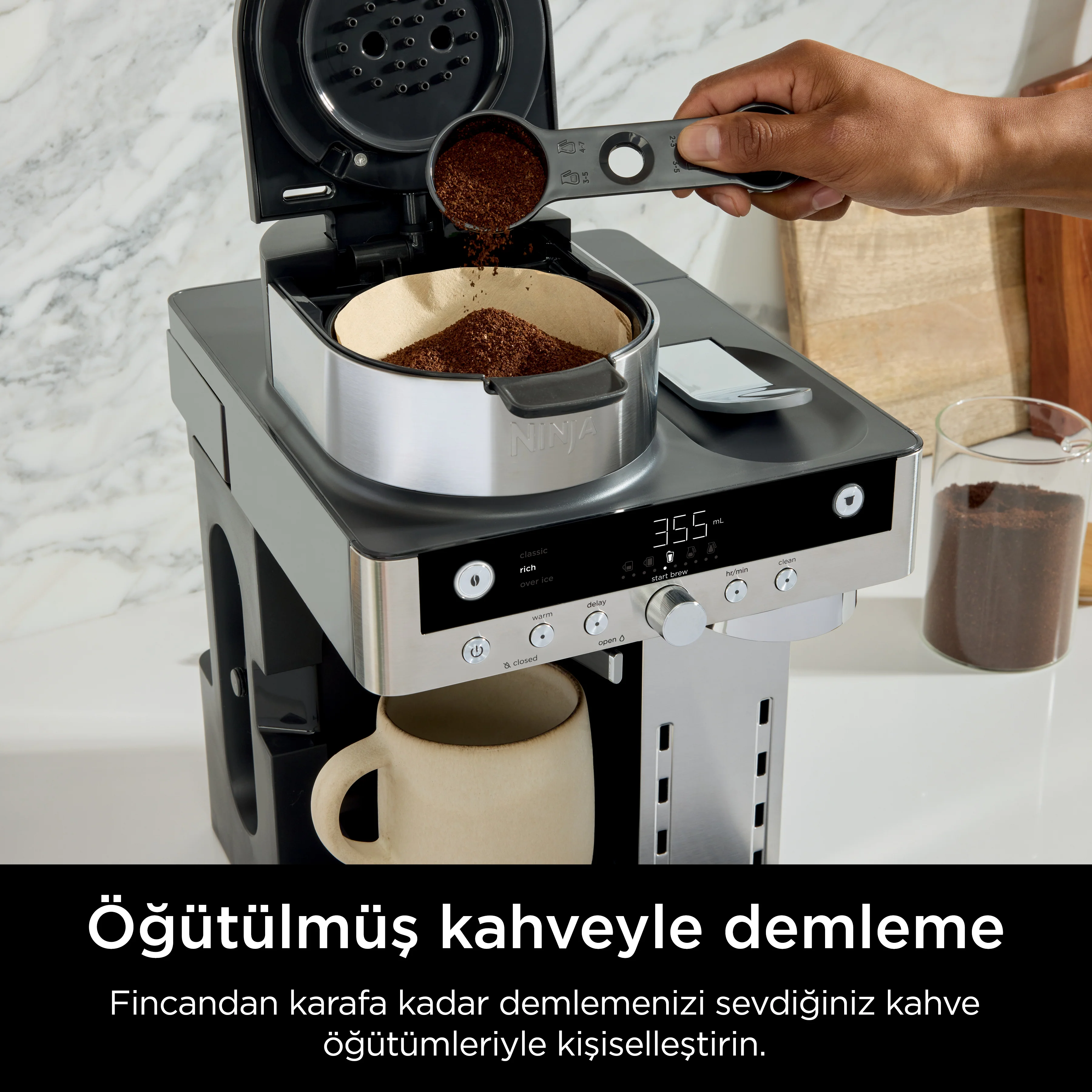Ninja Prestige Dualbrew Filtre ve Kapsül Kahve Makinesi - Image 9
