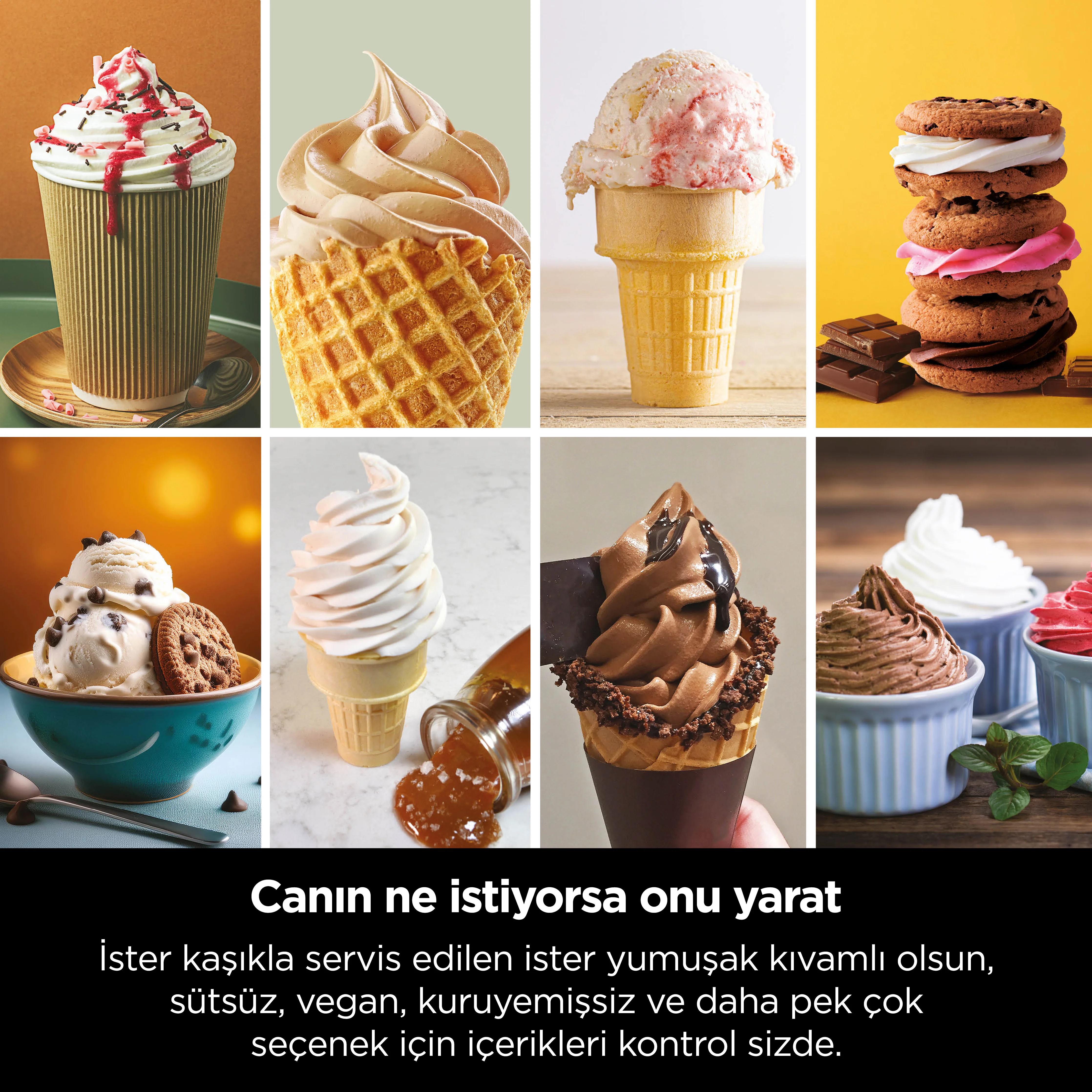 Ninja Swirl by CREAMi 13-in-1 Soft Serve & Dondurma Makinesi - Icy Blackberry Lime - Image 15