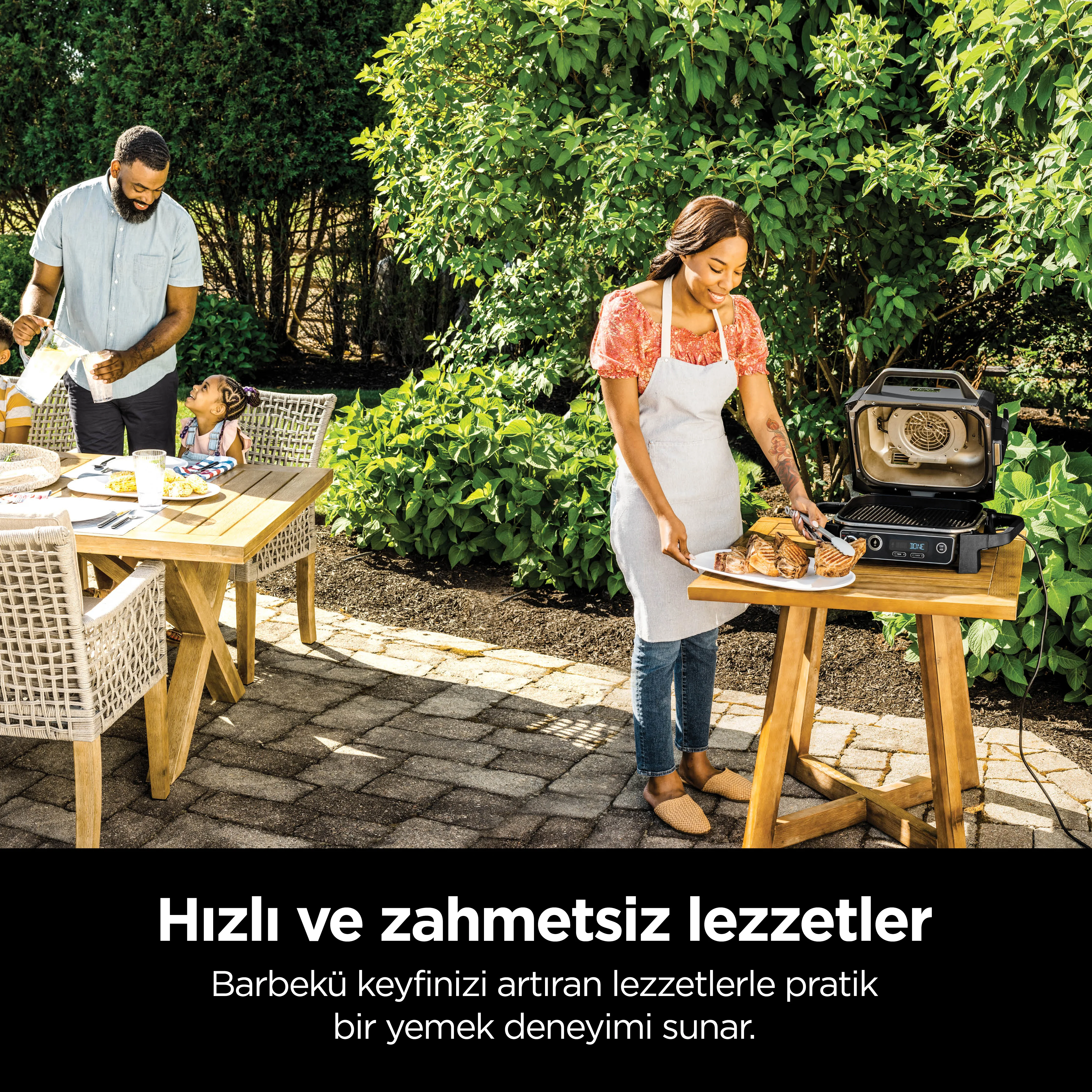 Ninja Woodfire Elektrikli Barbekü Grill & Smoker - Image 6
