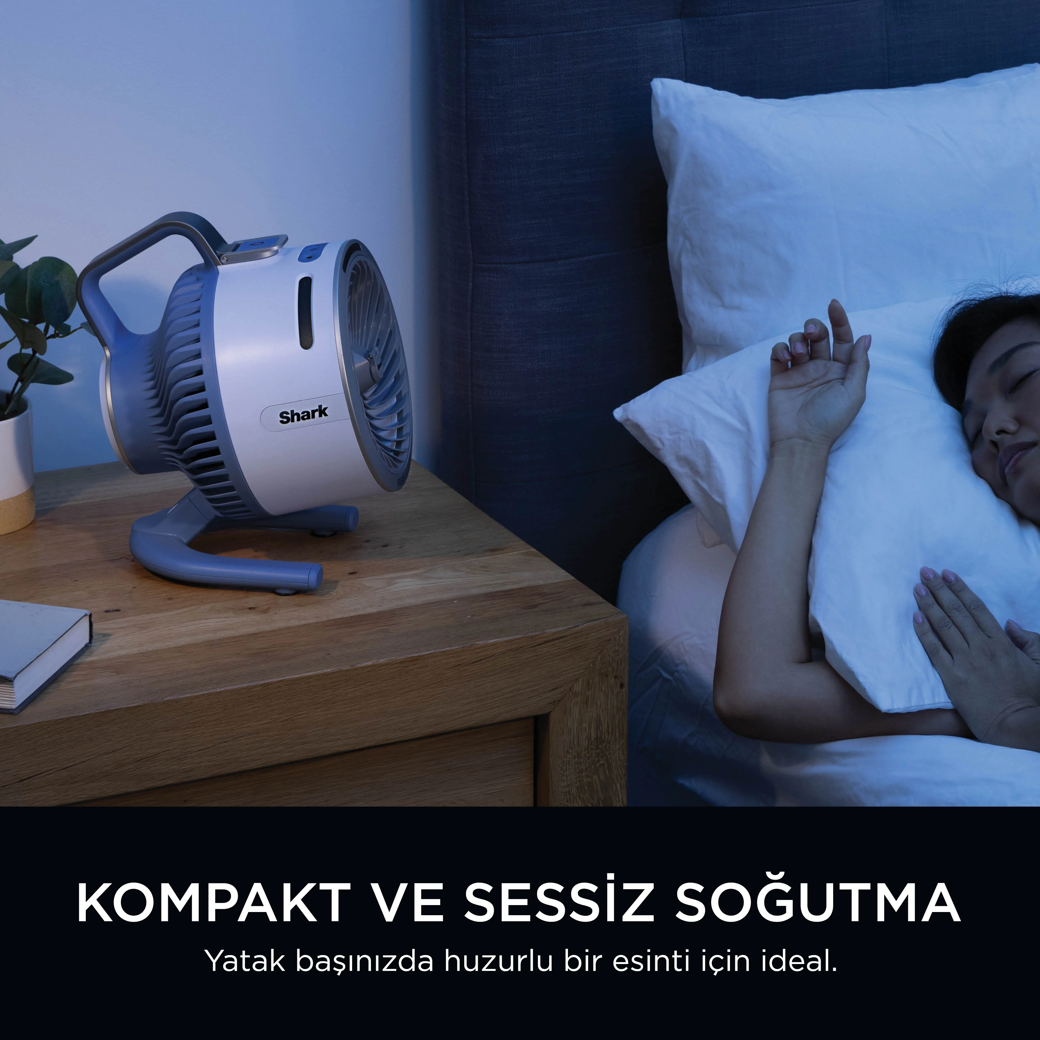 Shark Flexbreeze HydroGo Serinletici Buharlı Fan - Buz Mavisi - Image 10
