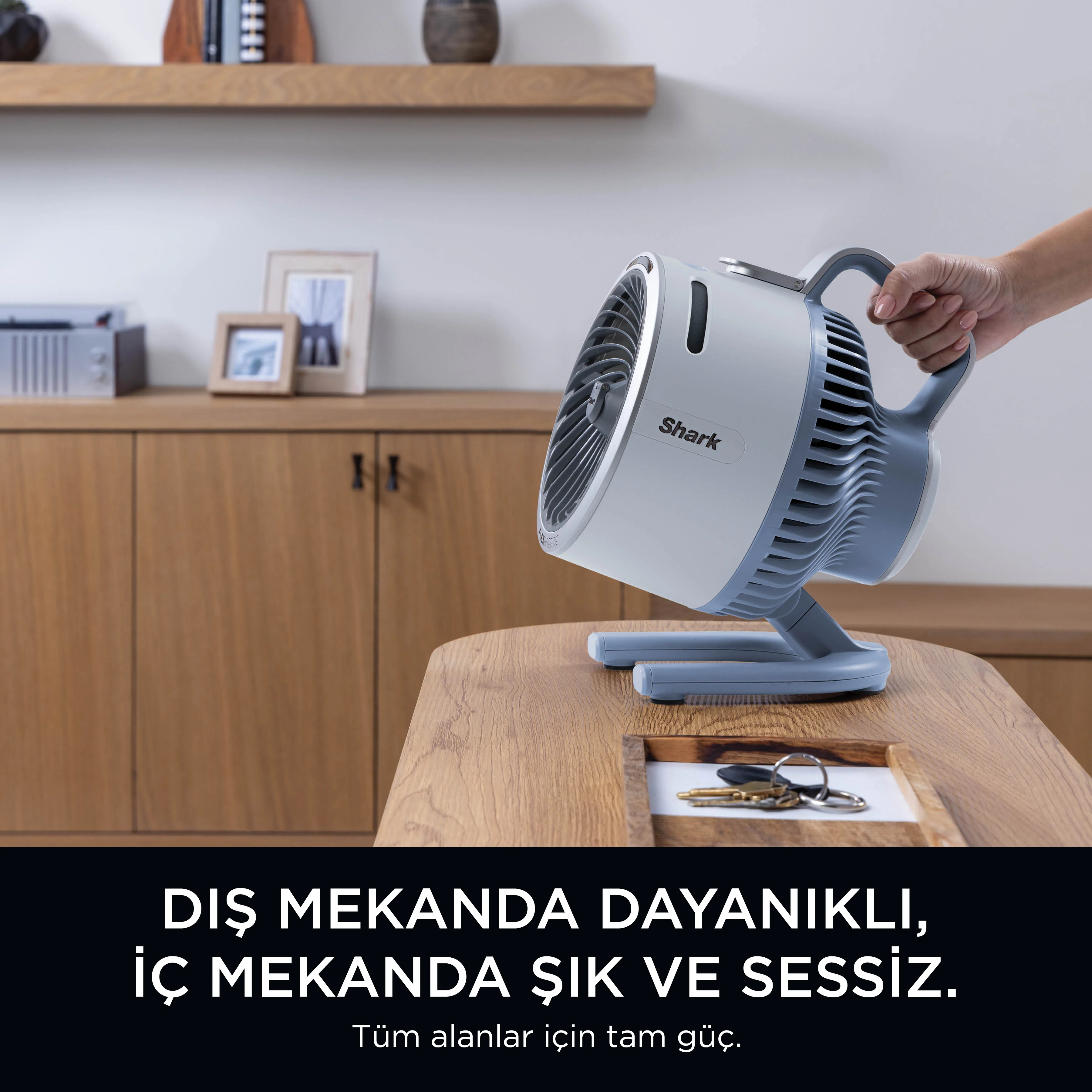 Shark Flexbreeze HydroGo Serinletici Buharlı Fan - Buz Mavisi - Image 9