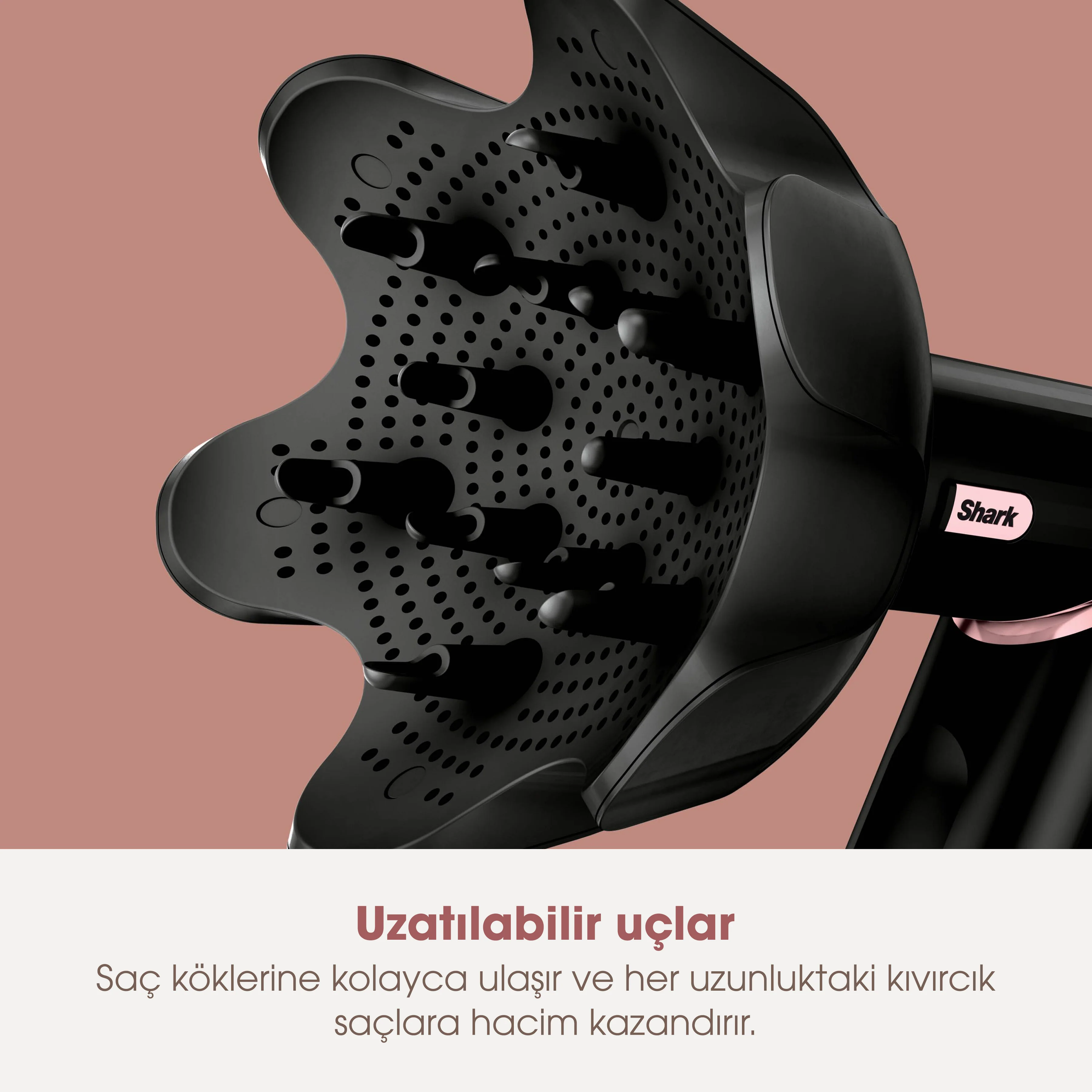 Shark FlexStyle 5-in-1 Saç Kurutma ve Şekillendirme Sistemi - Black - Image 10