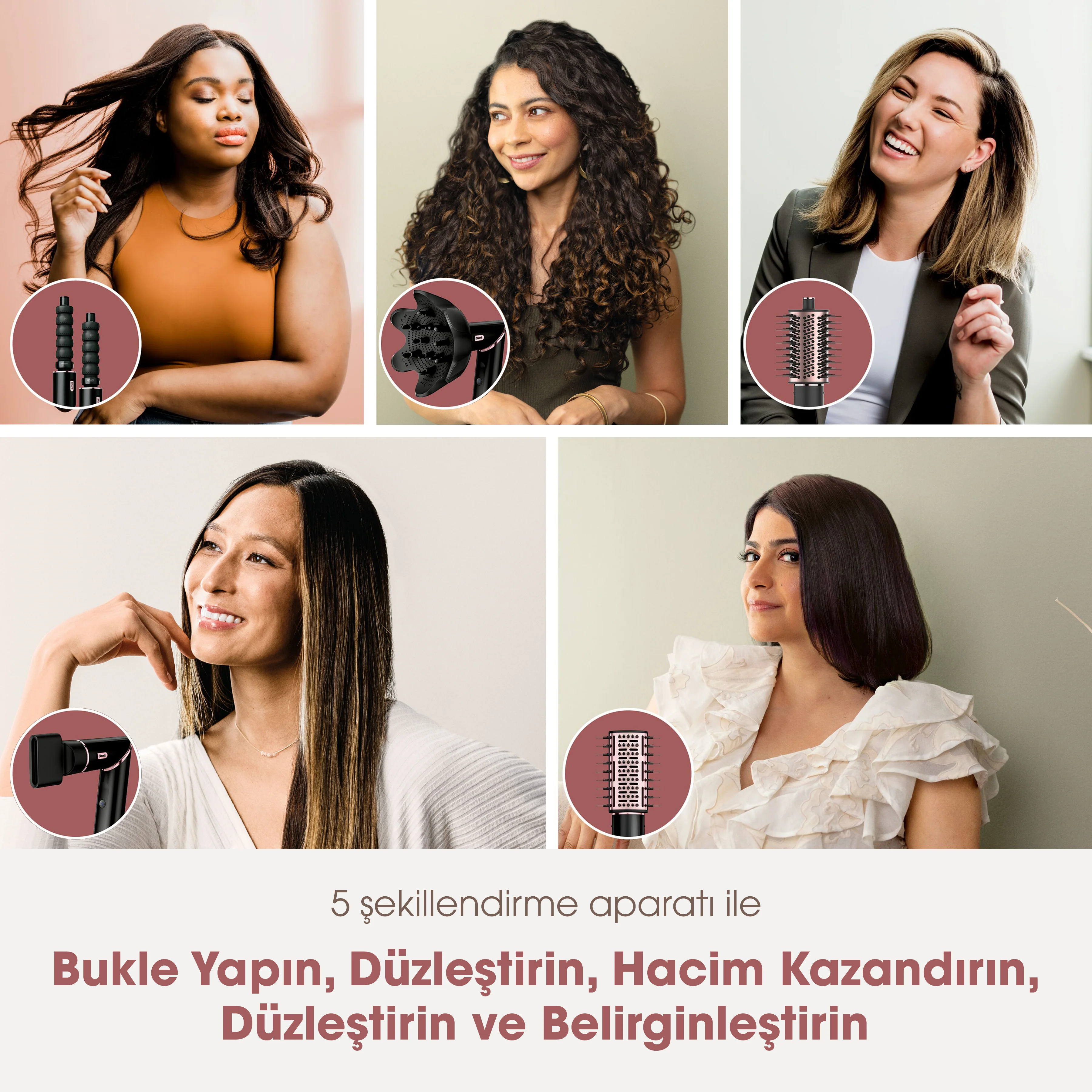 Shark FlexStyle 5-in-1 Saç Kurutma ve Şekillendirme Sistemi - Black - Image 11