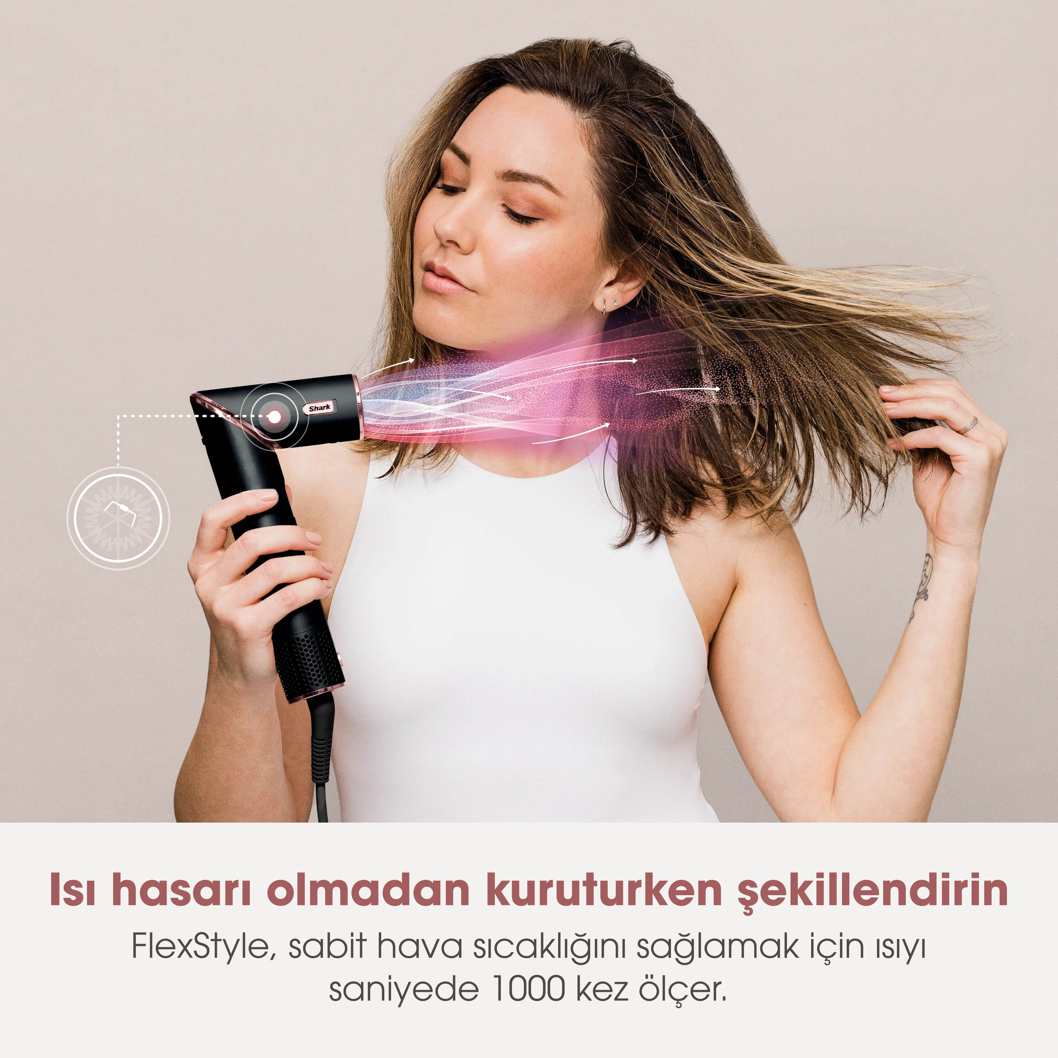 Shark FlexStyle 5-in-1 Saç Kurutma ve Şekillendirme Sistemi - Black - Image 3