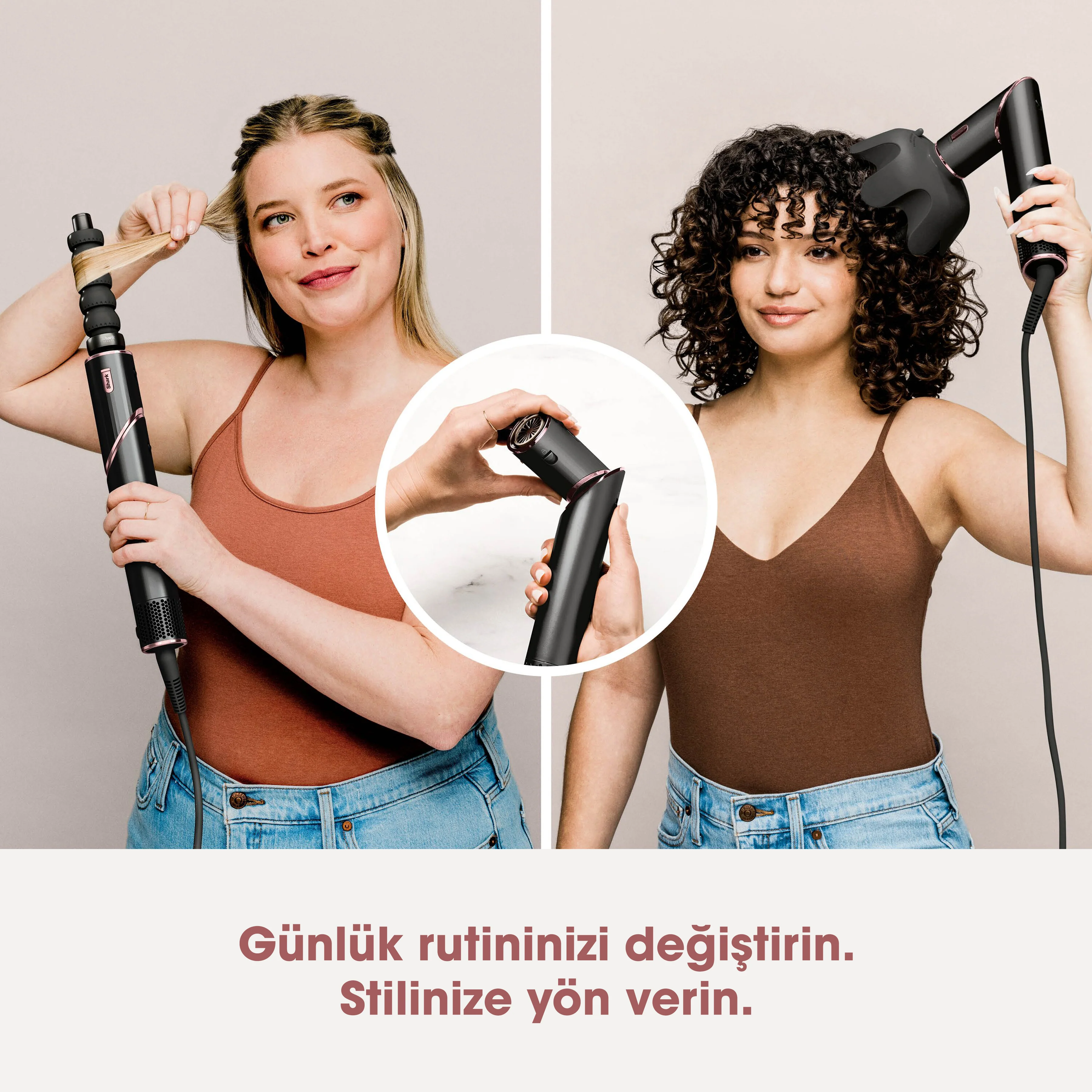 Shark FlexStyle 5-in-1 Saç Kurutma ve Şekillendirme Sistemi - Black - Image 5