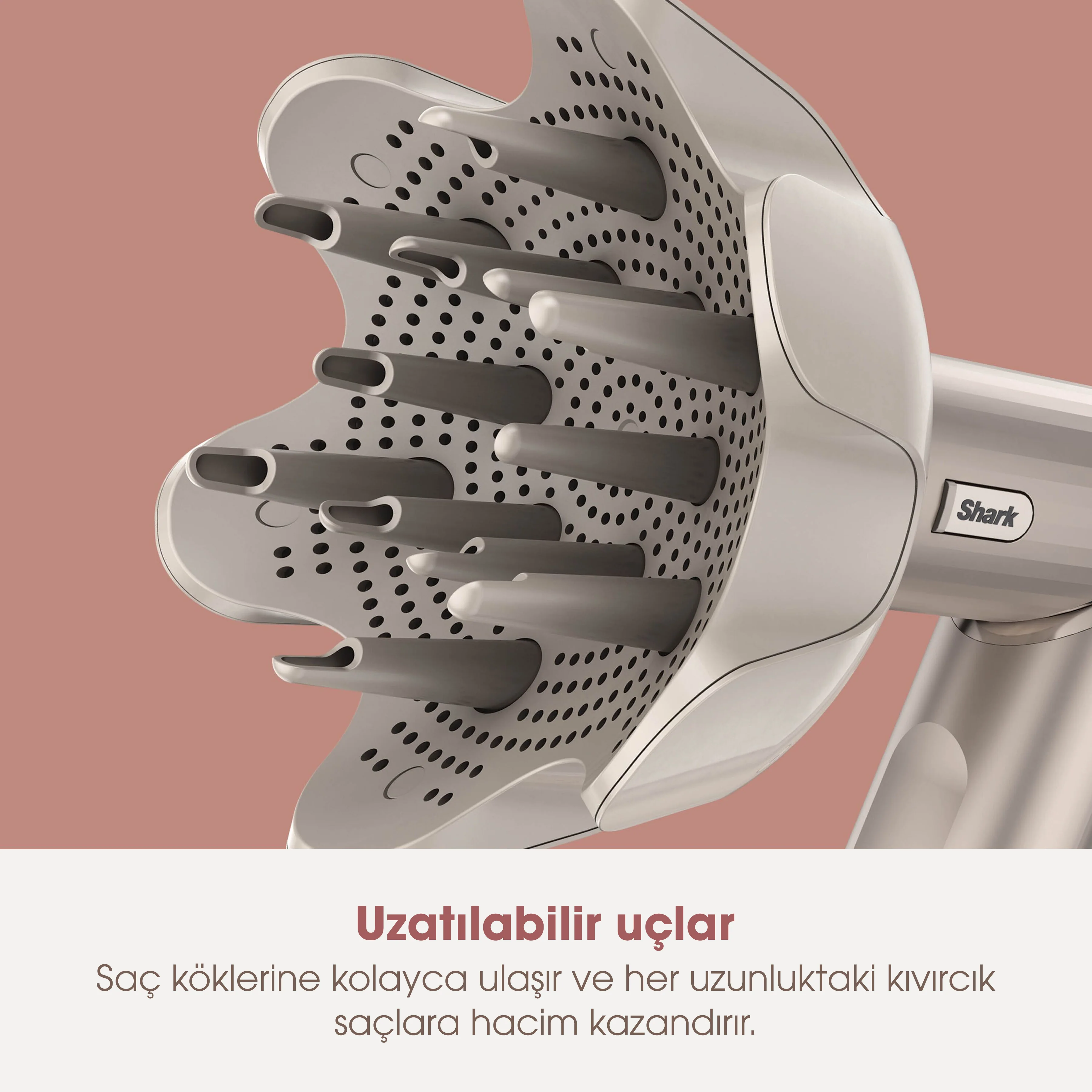 Shark FlexStyle 5-in-1 Saç Kurutma ve Şekillendirme Sistemi - Stone - Image 10