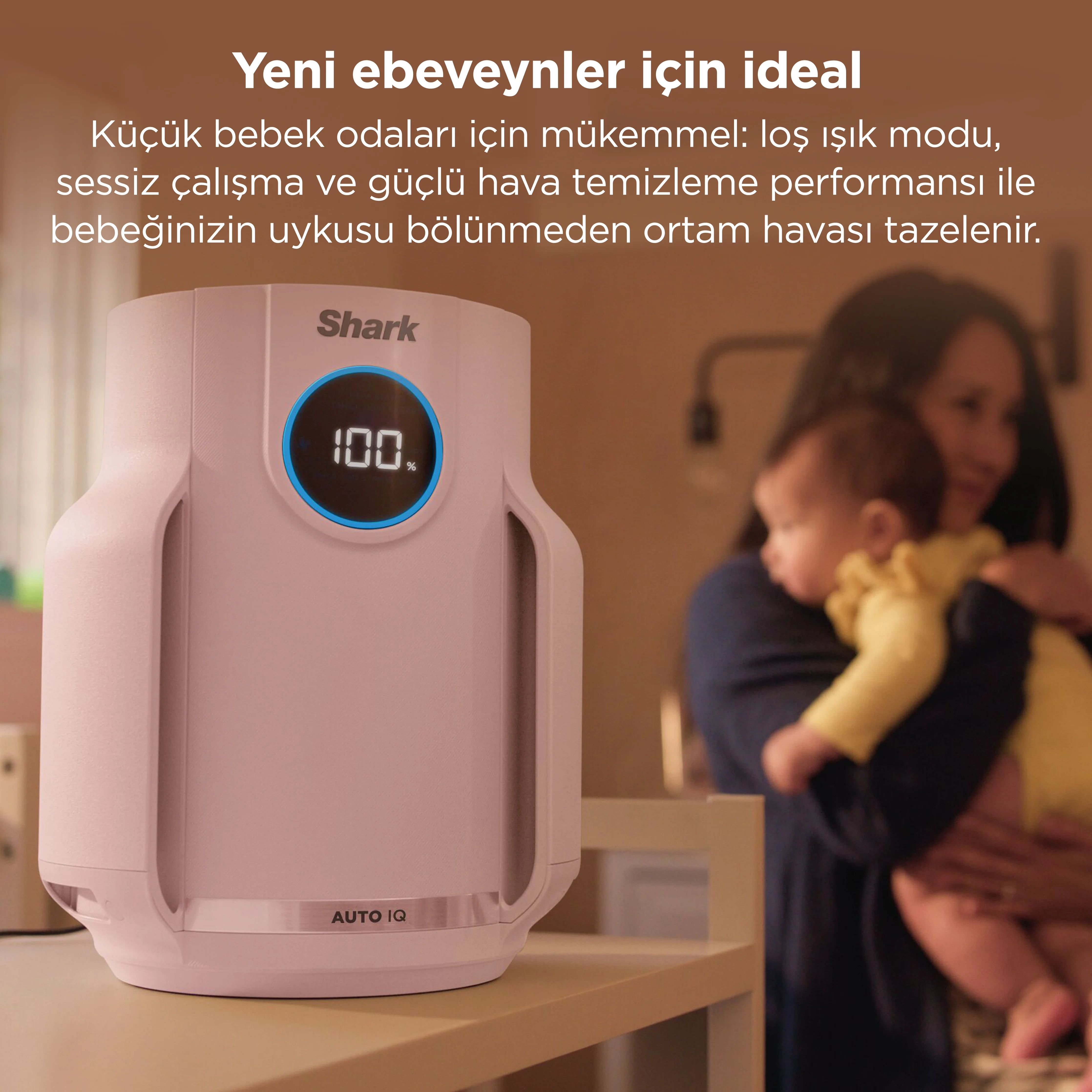 Shark NeverChange5 Compact Pro Hava Temizleyici - Pembe - Image 11