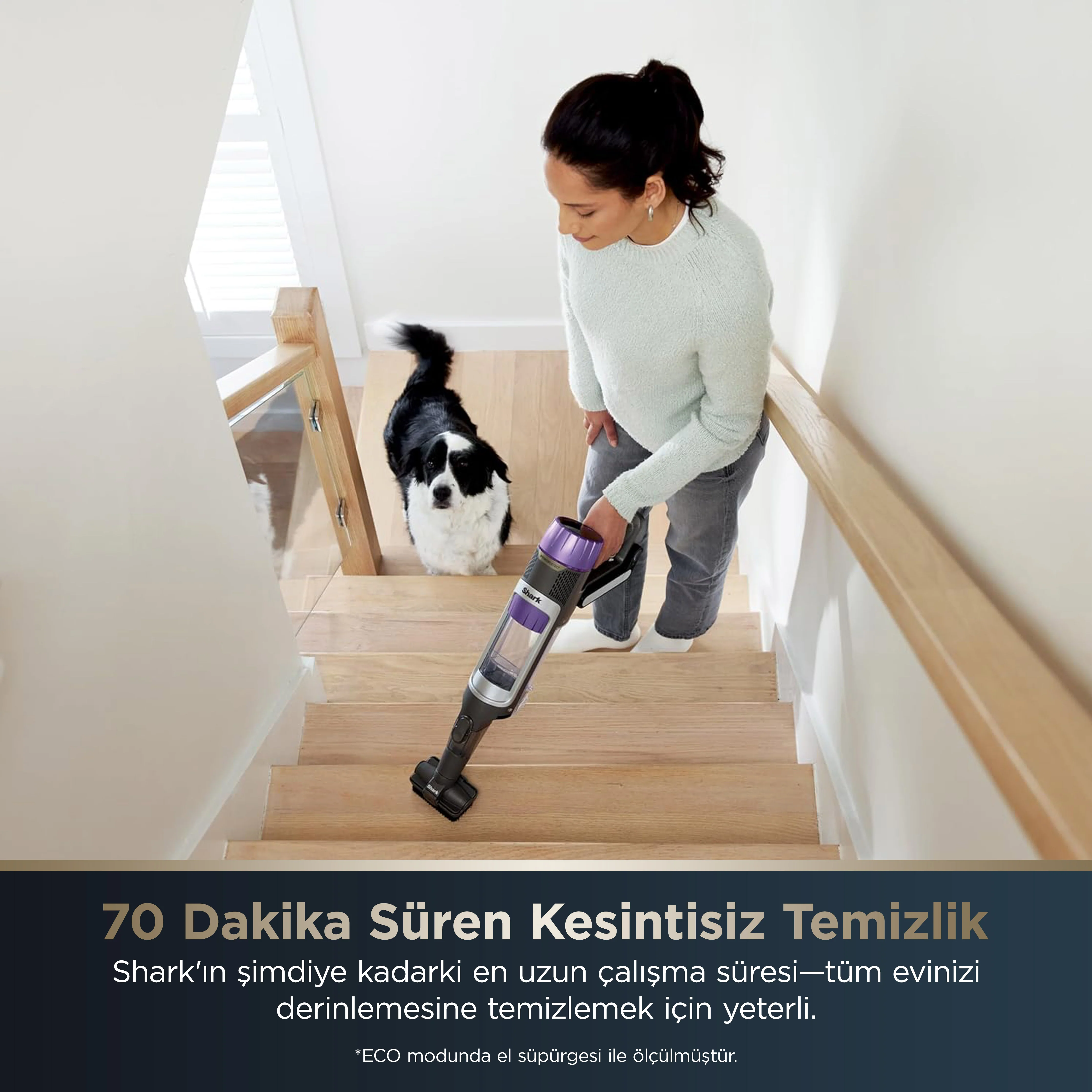 Shark PowerDetect Clean&Empty Auto-Empty Sistemli Pet Başlıklı Şarjlı Dikey Süpürge - Image 7