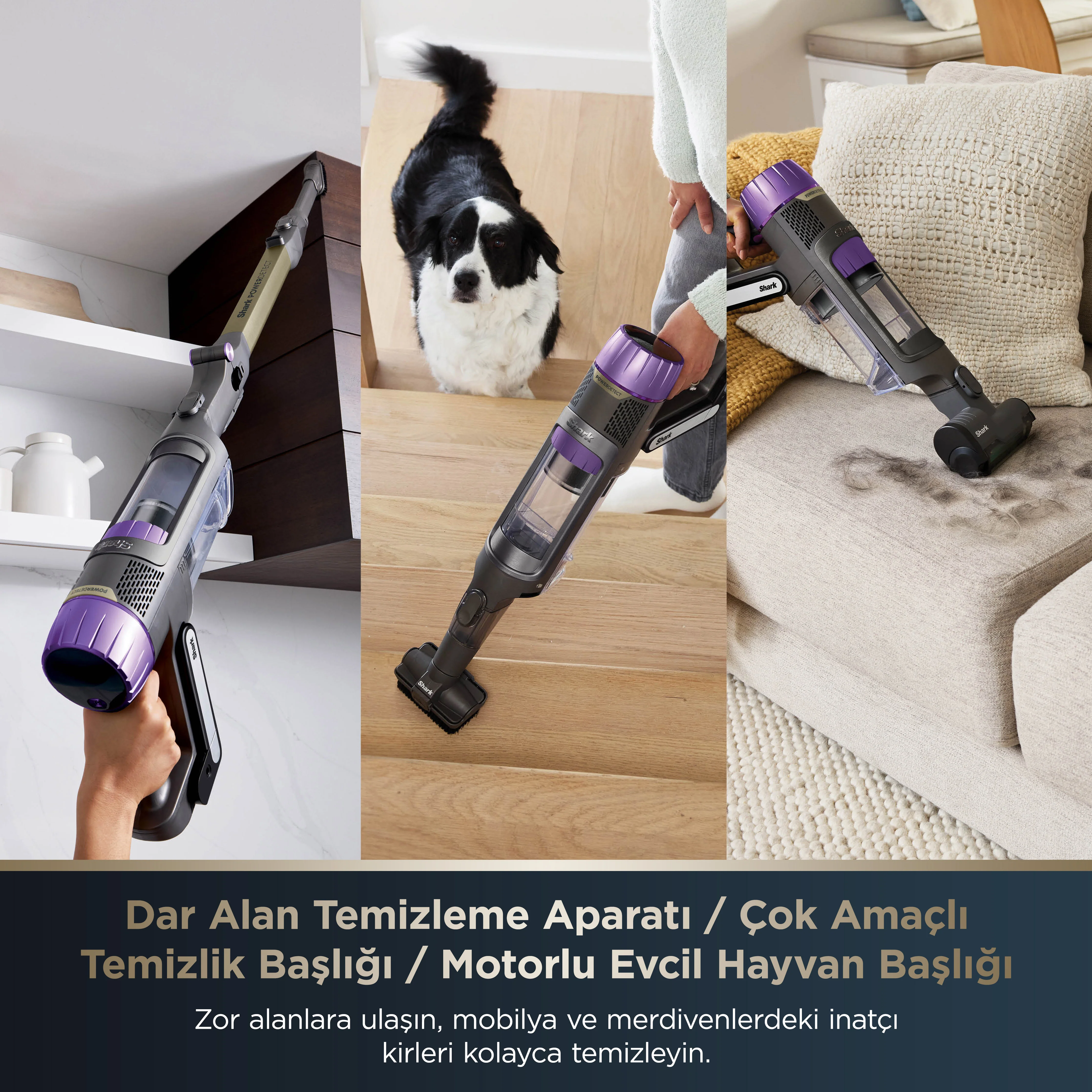 Shark PowerDetect Clean&Empty Auto-Empty Sistemli Pet Başlıklı Şarjlı Dikey Süpürge - Image 8
