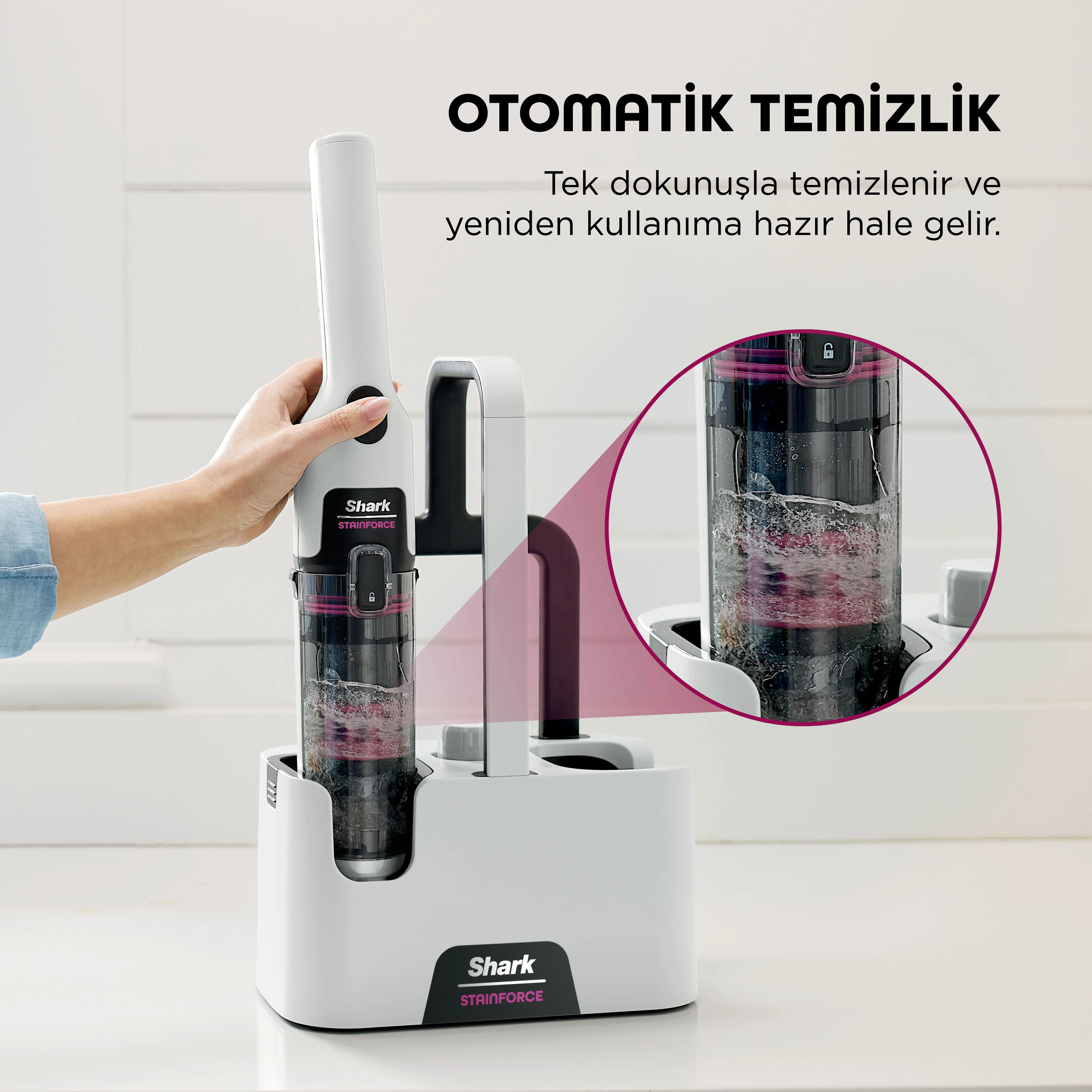 Shark StainForce Kablosuz Leke Çıkarma Makinesi - Image 7