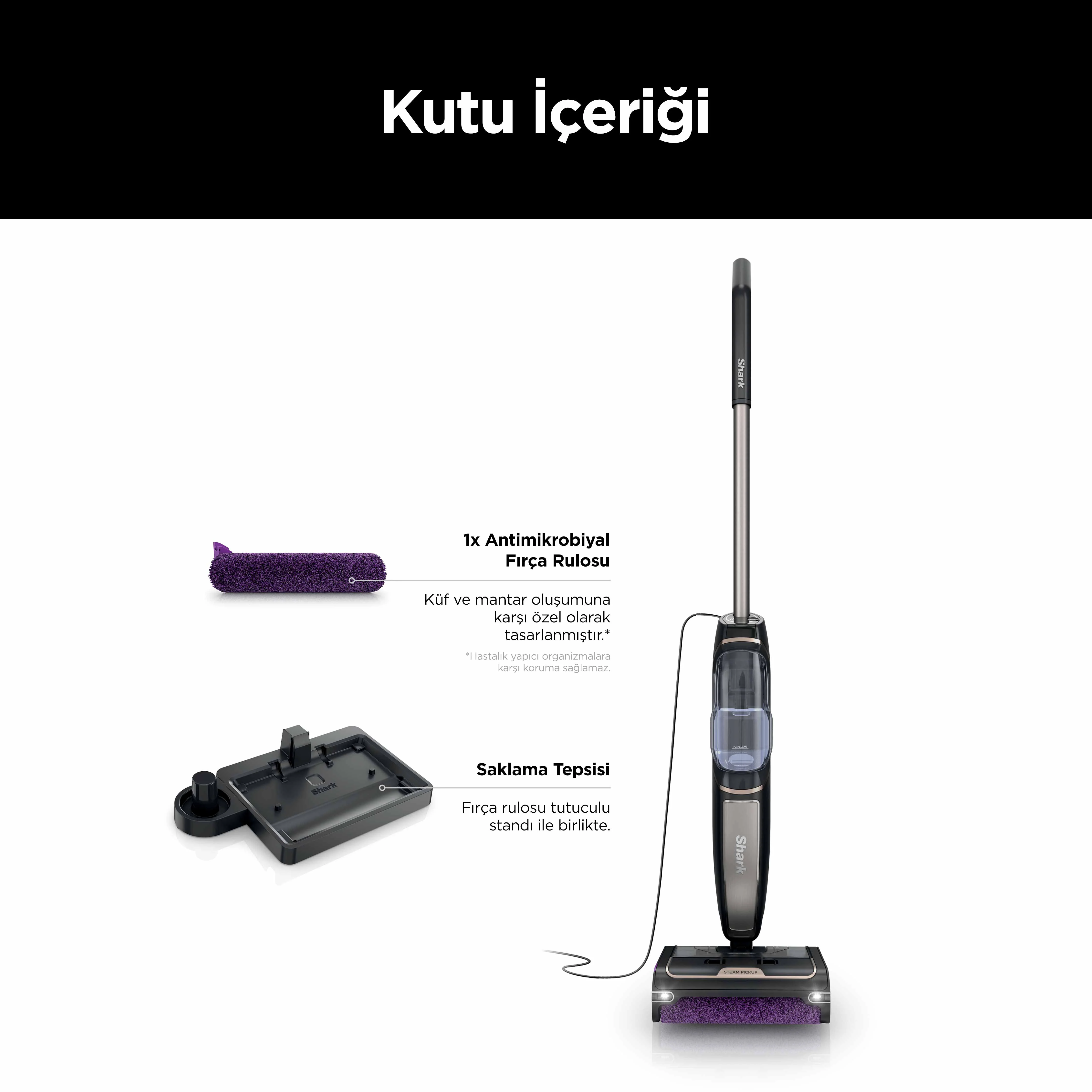 Shark SteamPickUp 3-in-1 Buharlı Sert Zemin Temizleyici - Image 8