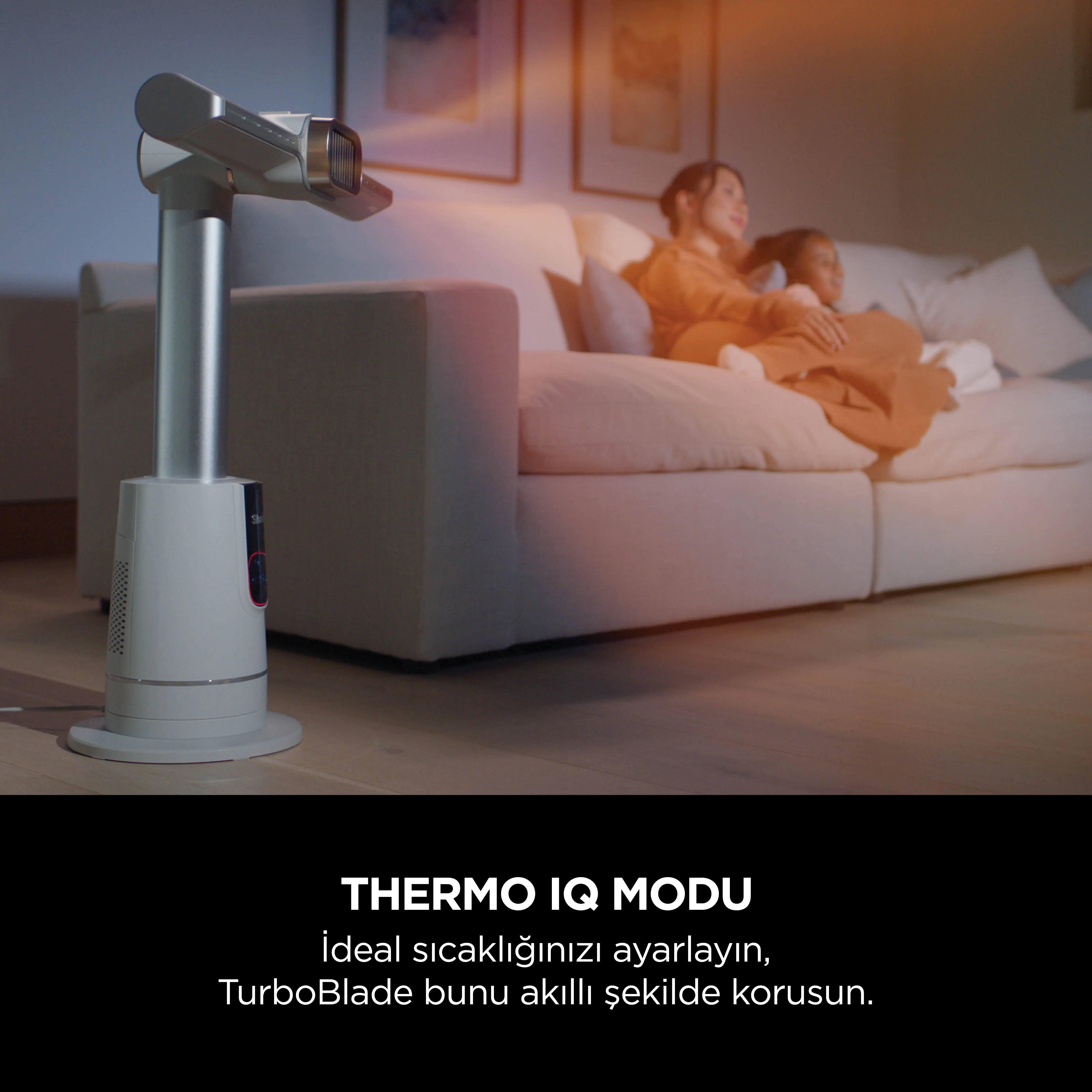 Shark TurboBlade Cool + Heat (Çift Fonksiyonlu Vantilatör ve Isıtıcı)-Beyaz - Image 8