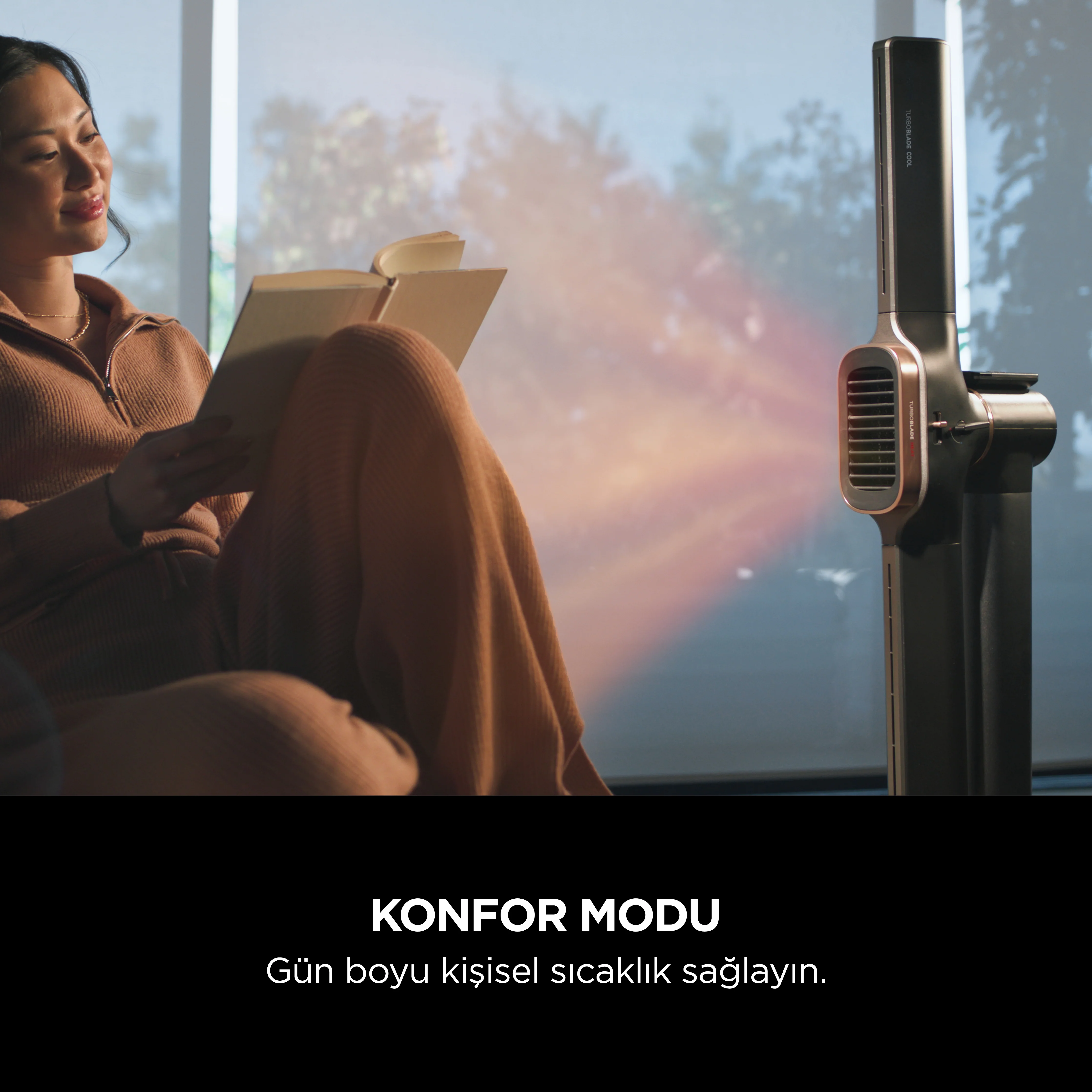Shark TurboBlade Cool + Heat (Çift Fonksiyonlu Vantilatör ve Isıtıcı) - Image 6